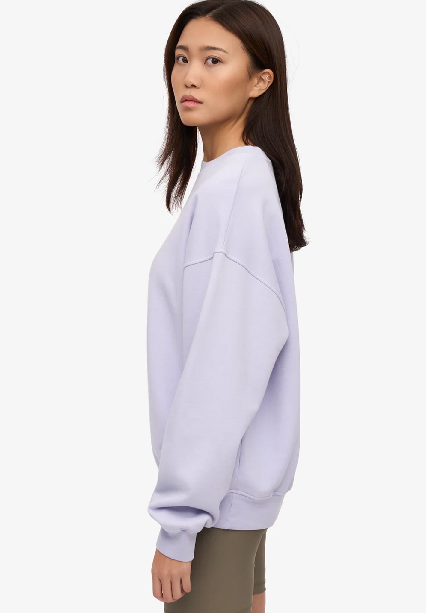 COLORFUL STANDARD - Organic Oversized Crew - Soft Lavender - BACKYARD