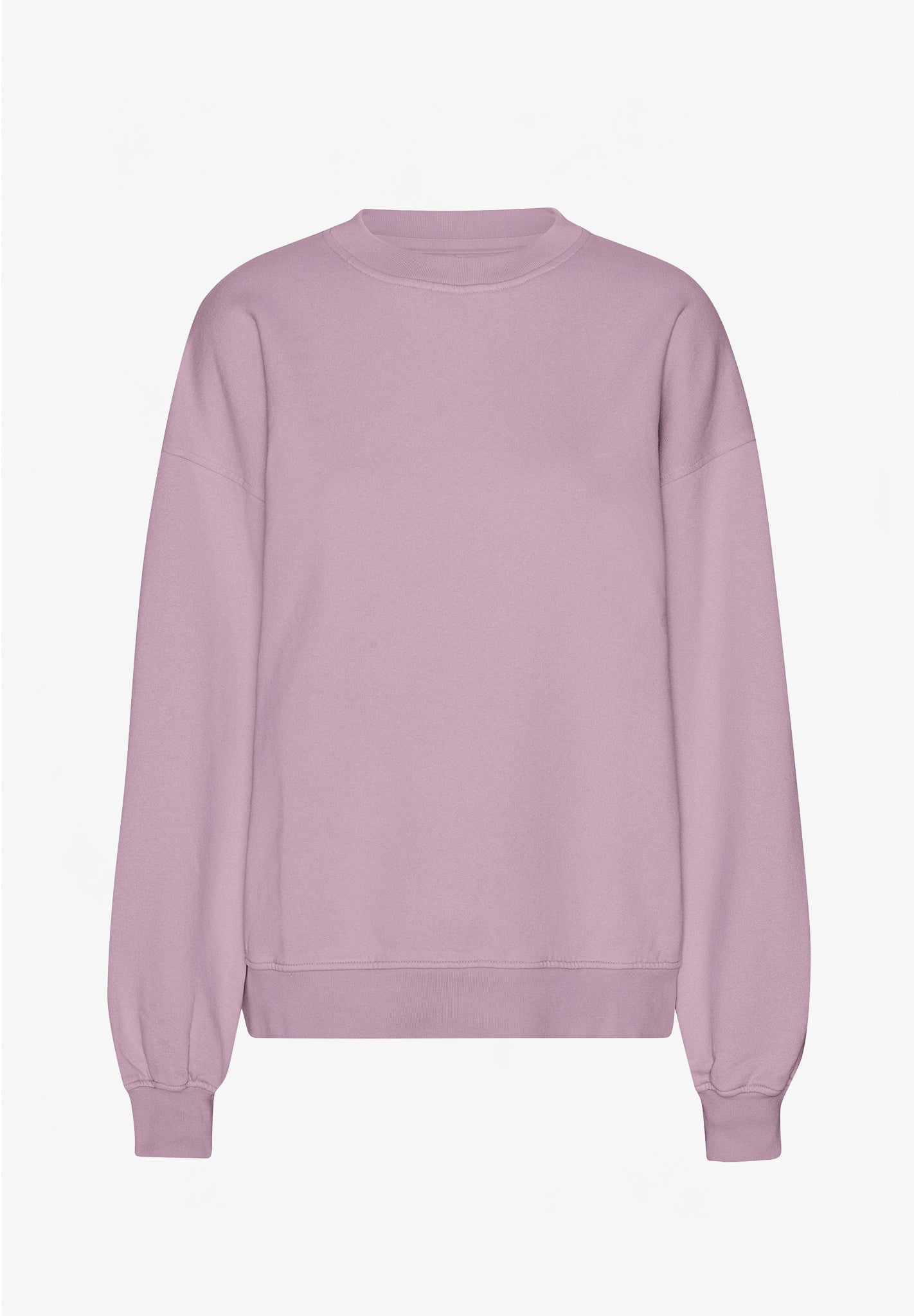 COLORFUL STANDARD - Organic Oversized Crew - Pearly Purple - BACKYARD