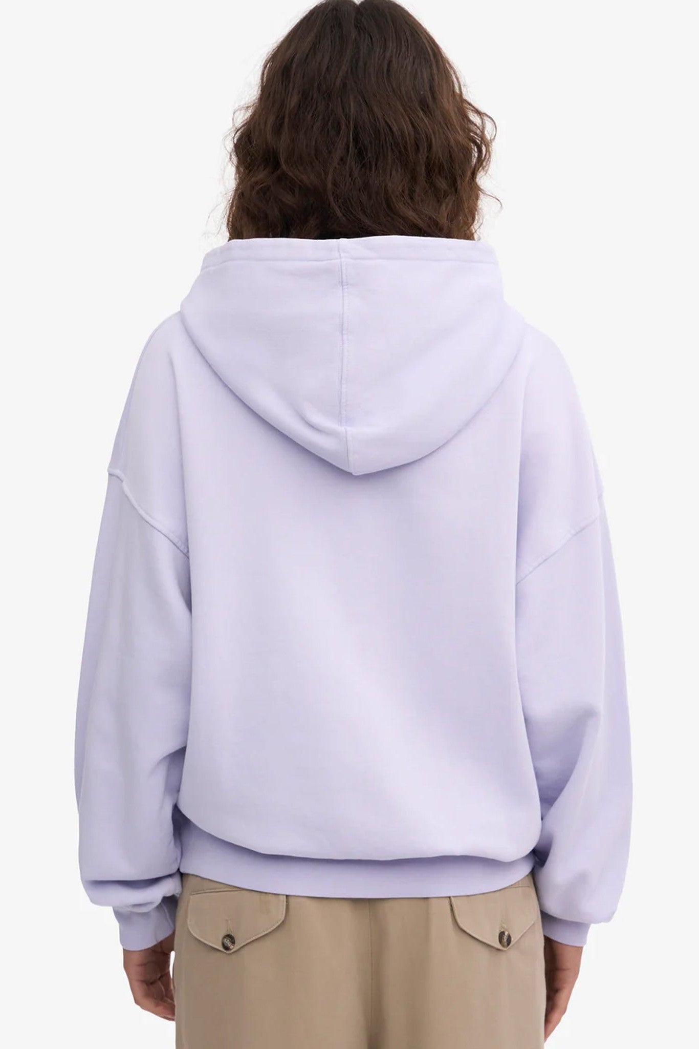 COLORFUL STANDARD - Organic Oversized Hood - Soft Lavender - BACKYARD