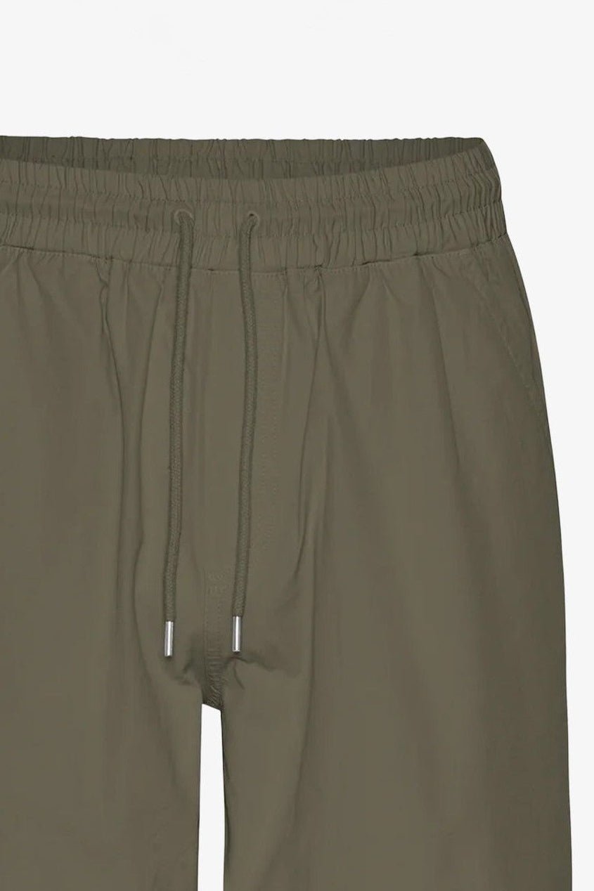 COLORFUL STANDARD - Organic Twill Shorts - Dusty Olive - BACKYARD