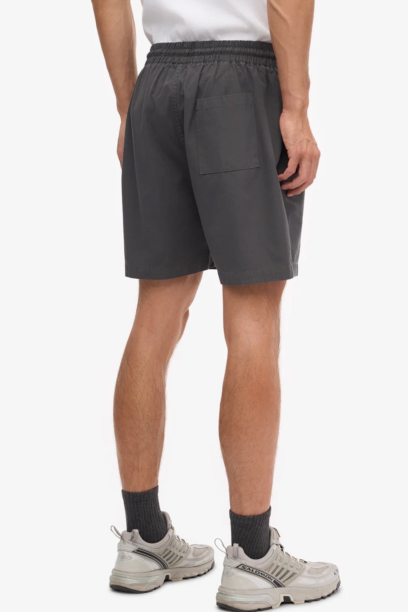 COLORFUL STANDARD - Organic Twill Shorts - Lava Grey - BACKYARD