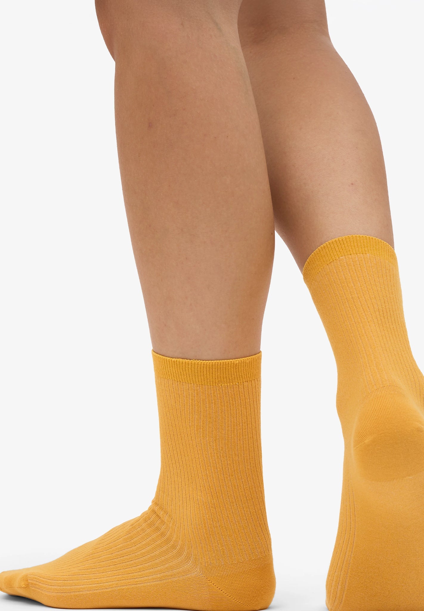 COLORFUL STANDARD - Women Classic Organic Sock - Burned Yellow - BACKYARD