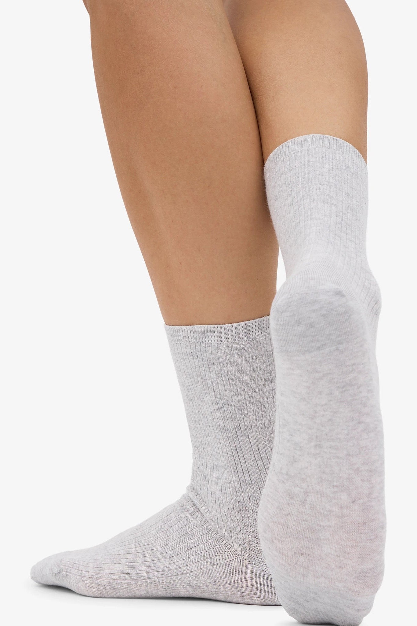 COLORFUL STANDARD - Women Classic Organic Sock - Snow Melange - BACKYARD