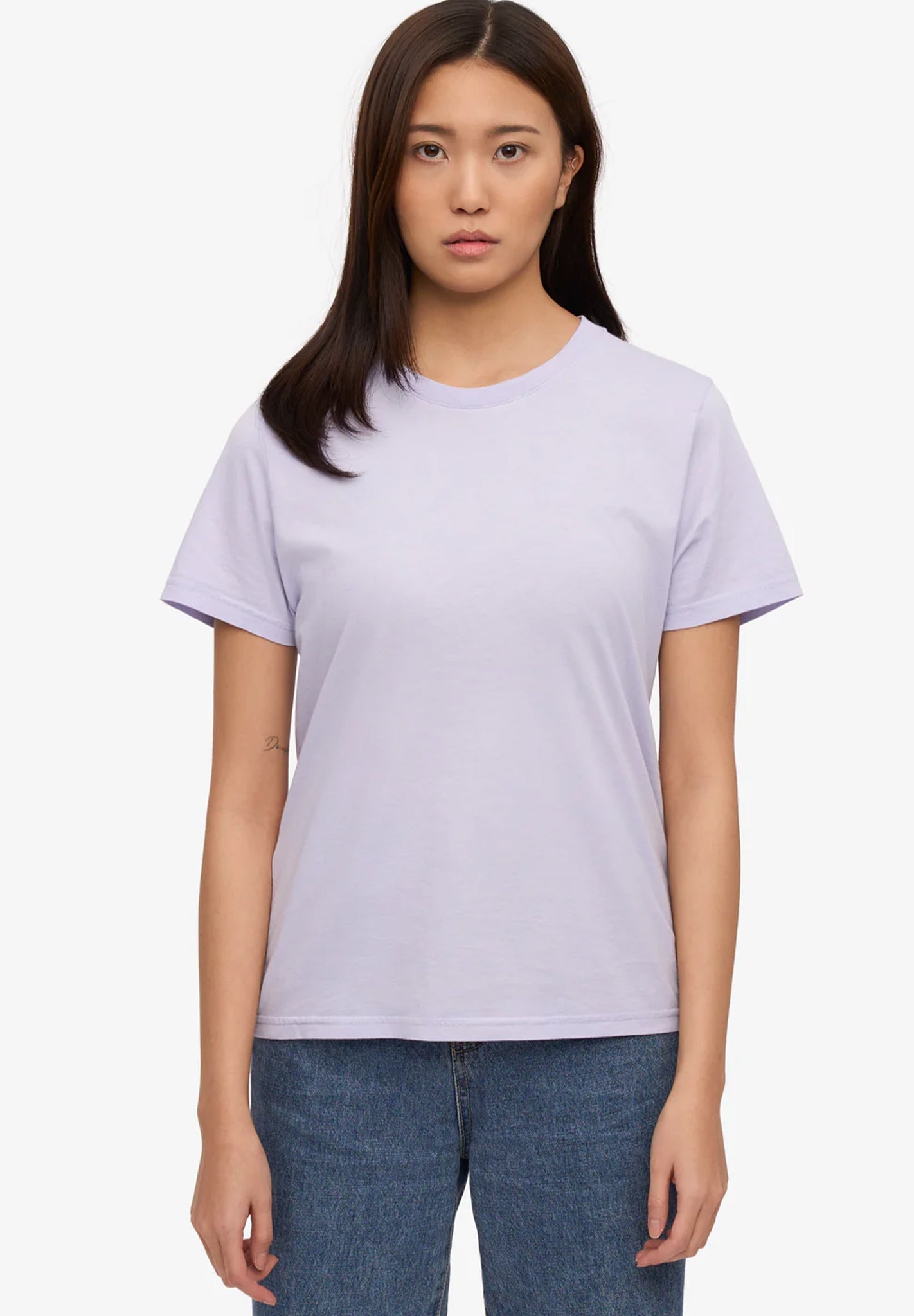 COLORFUL STANDARD - Women Light Organic Tee - Soft Lavender - BACKYARD