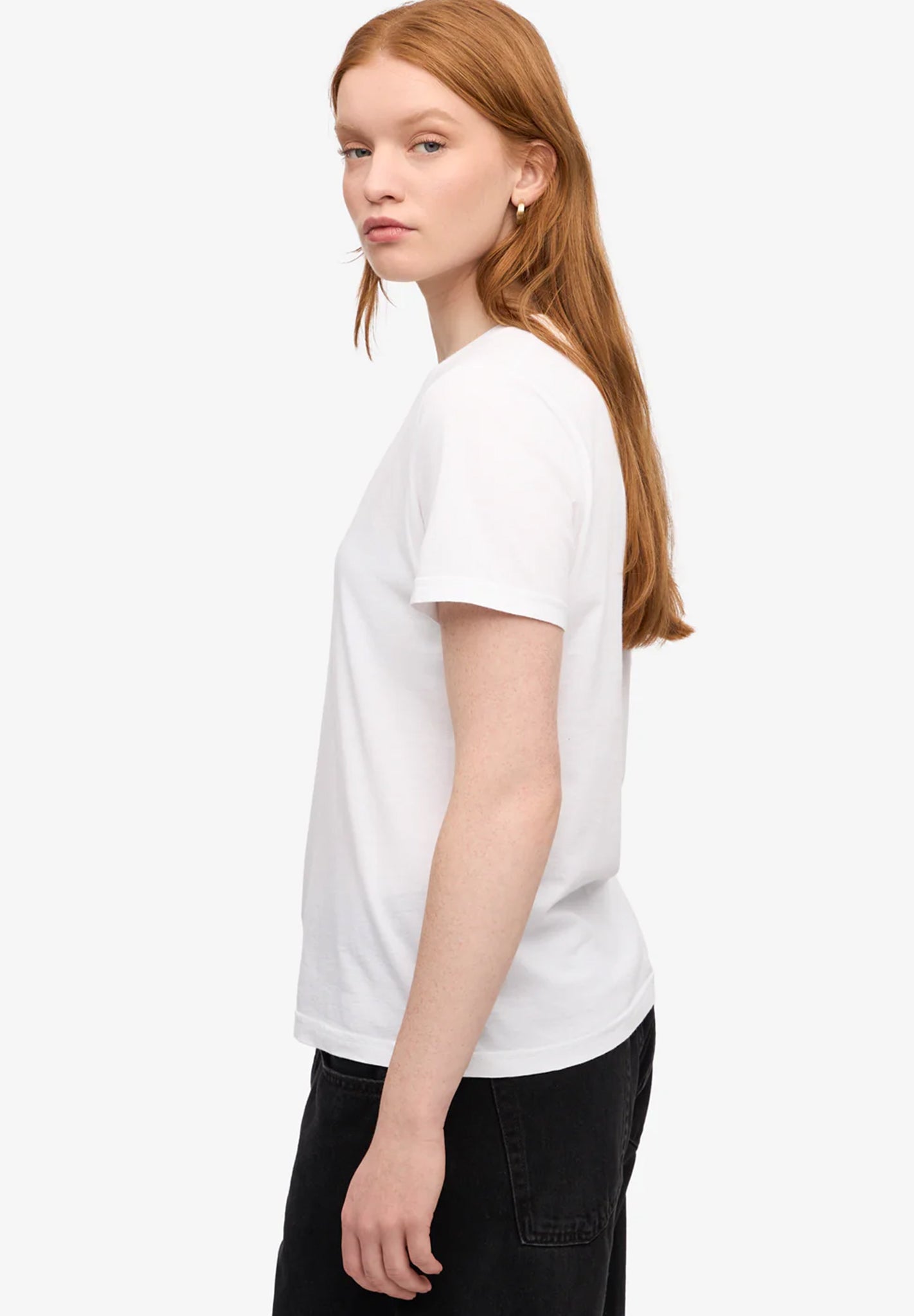 COLORFUL STANDARD - Women Light Organic Tee - Optical White - BACKYARD