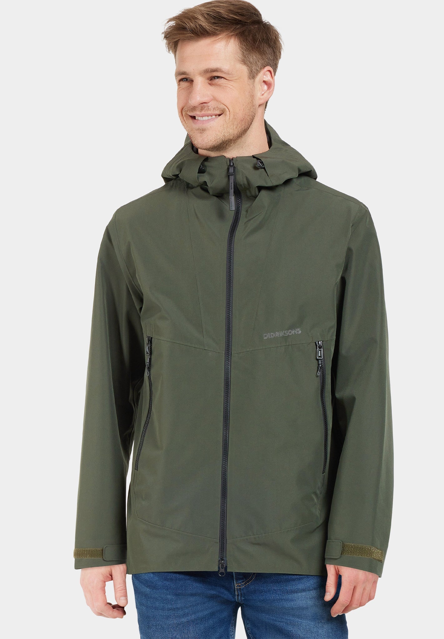 DIDRIKSONS - Basil Men's Jacket 4 - Deep Green - BACKYARD