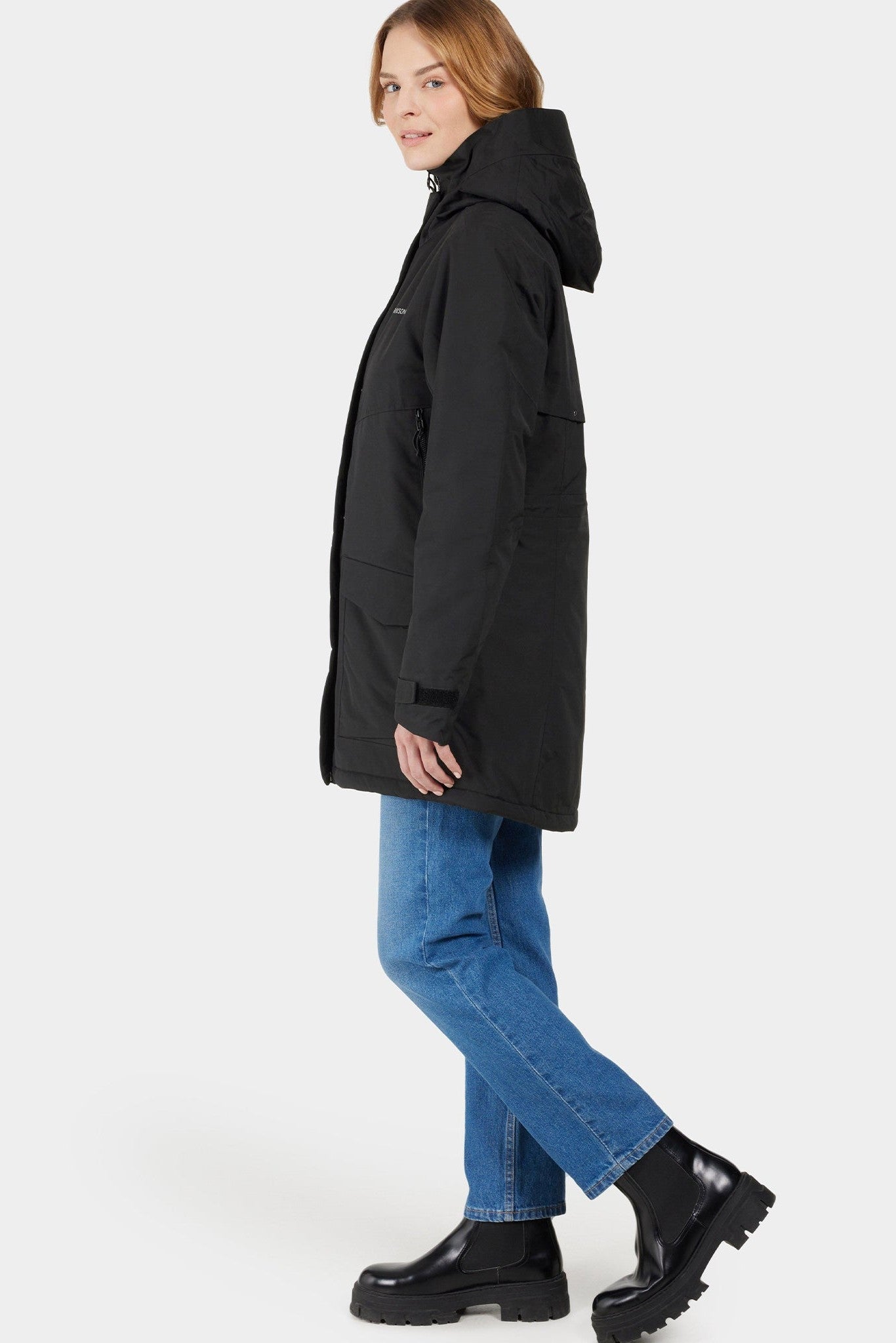 DIDRIKSONS - Frida Women's Parka 7 - Black - BACKYARD