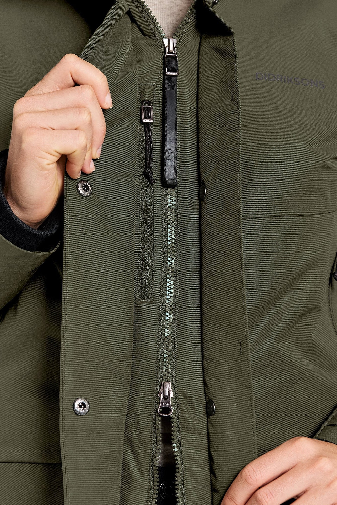 DIDRIKSONS - Frida Women's Parka 7 - Deep Green - BACKYARD