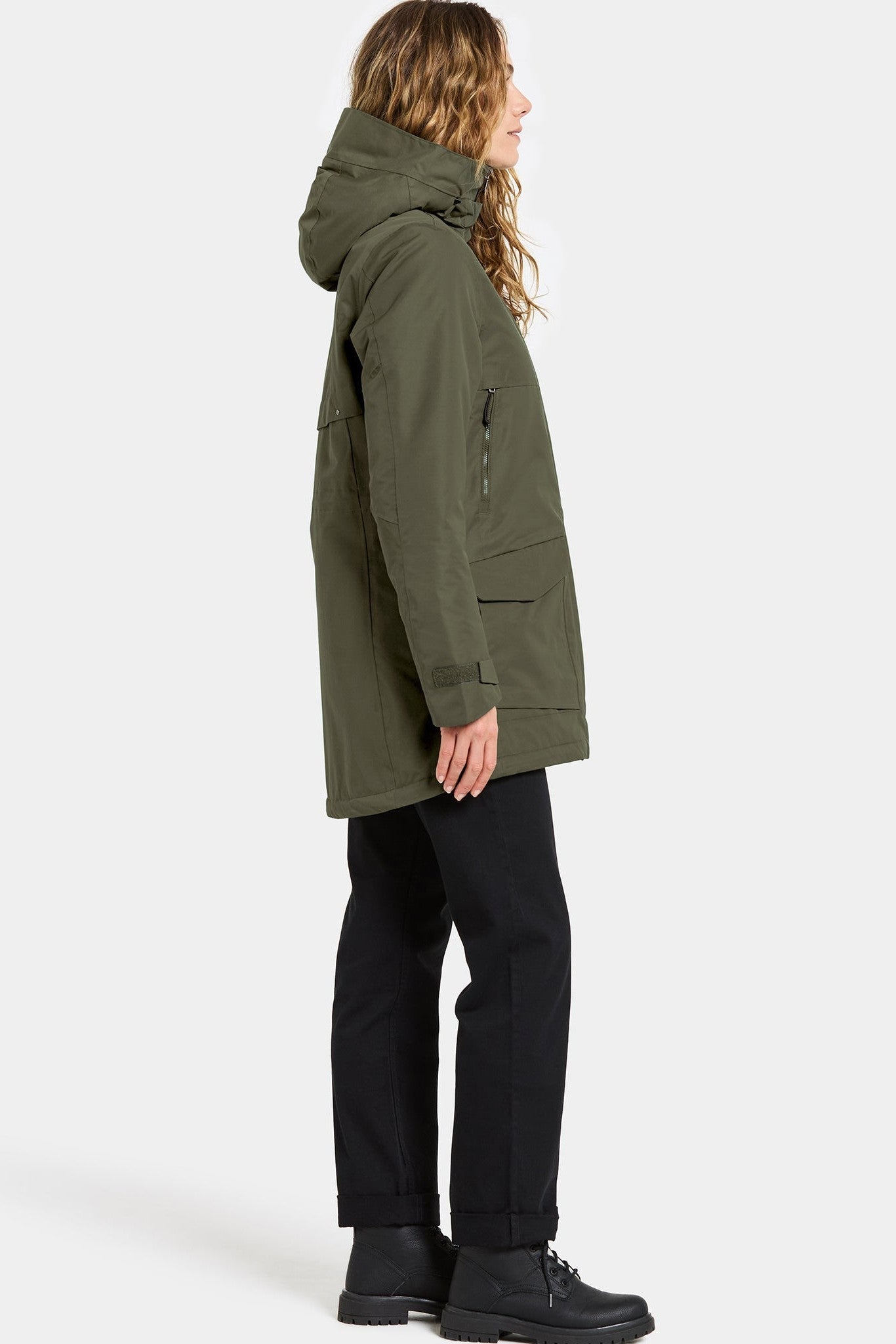DIDRIKSONS - Frida Women's Parka 7 - Deep Green - BACKYARD