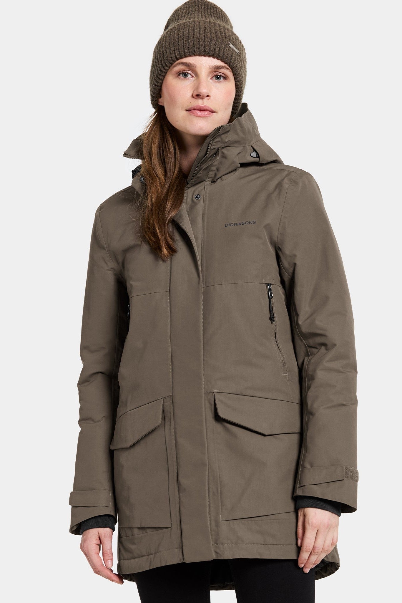 DIDRIKSONS - Frida Women's Parka 7 - Mocha Brown - BACKYARD