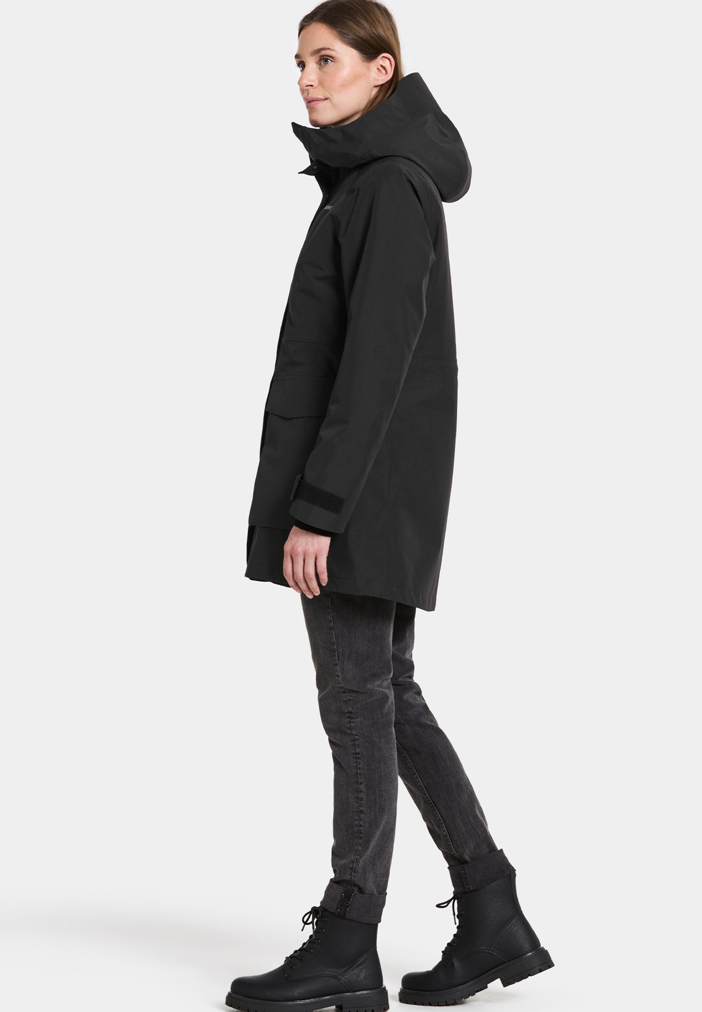 DIDRIKSONS - Harriet Women's Parka - Black - BACKYARD