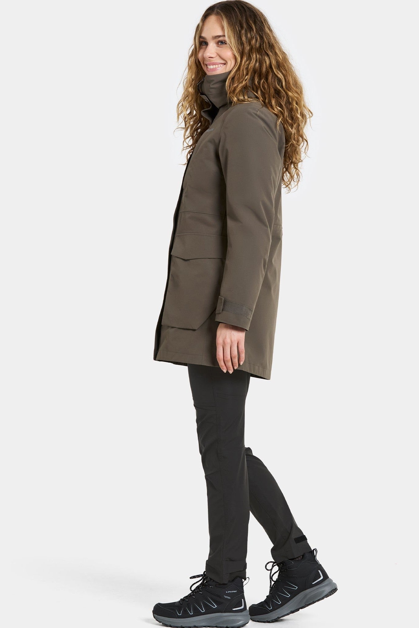 DIDRIKSONS - Harriet Women's Parka - Mocha Brown - BACKYARD