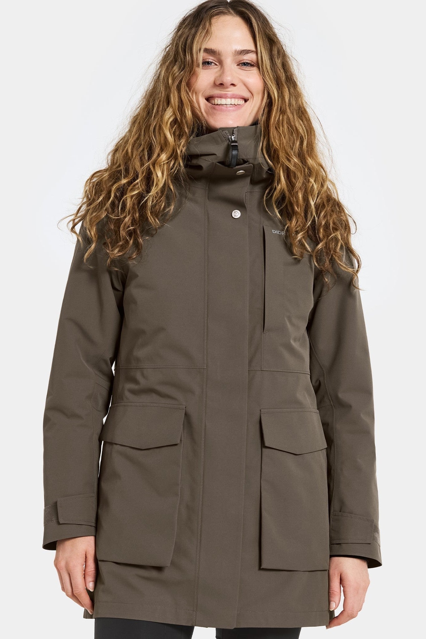 DIDRIKSONS - Harriet Women's Parka - Mocha Brown - BACKYARD