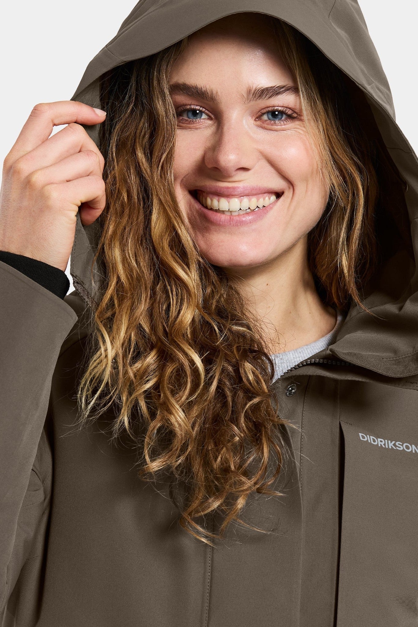 DIDRIKSONS - Harriet Women's Parka - Mocha Brown - BACKYARD