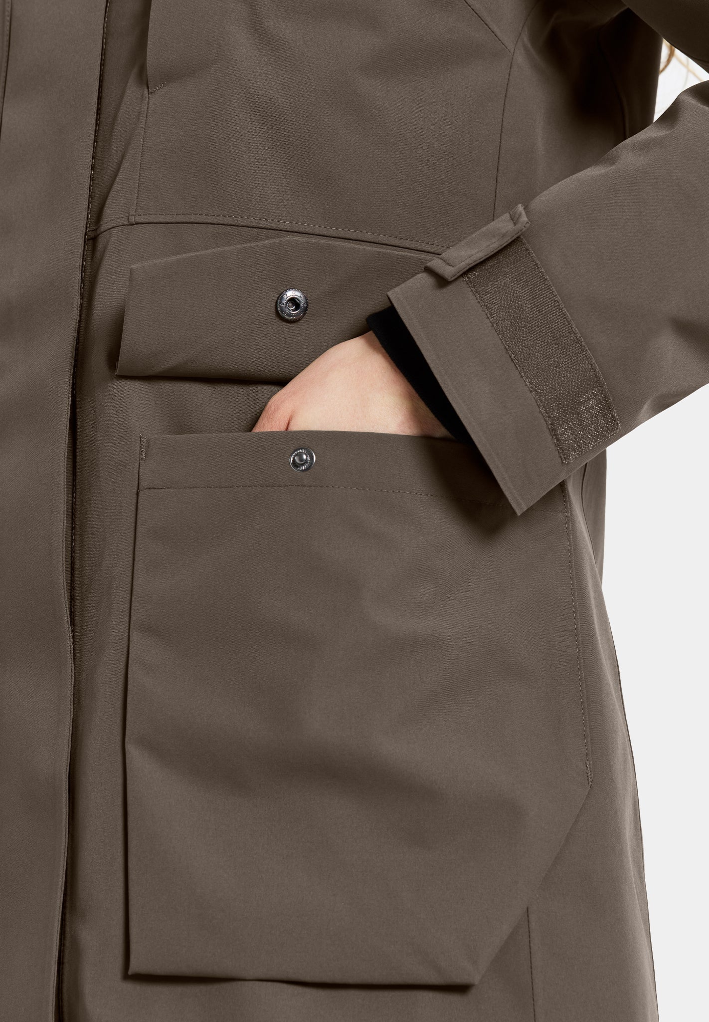 DIDRIKSONS - Harriet Women's Parka - Mocha Brown - BACKYARD