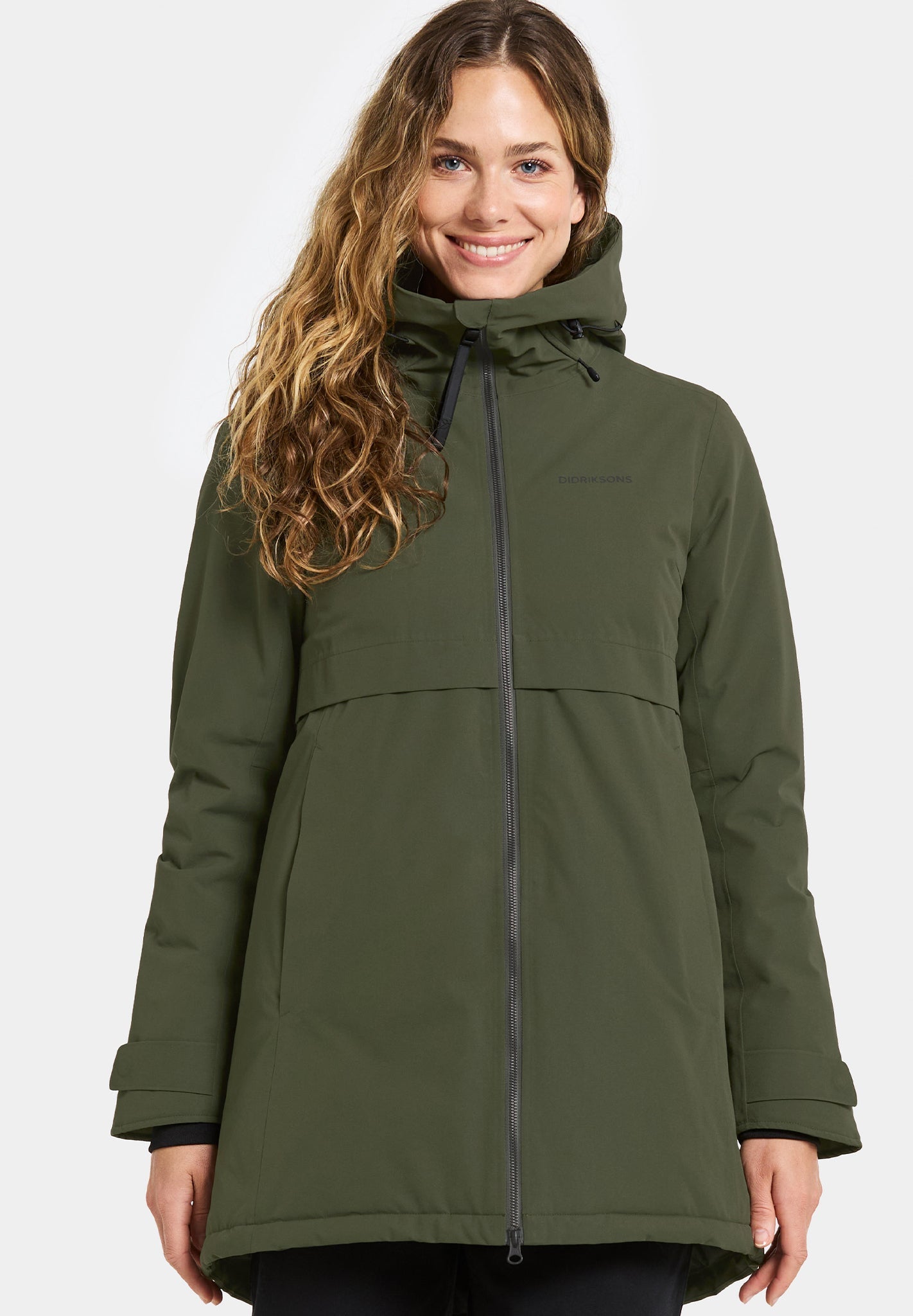 DIDRIKSONS - Helle Women’s Parka 6 - Deep Green - BACKYARD