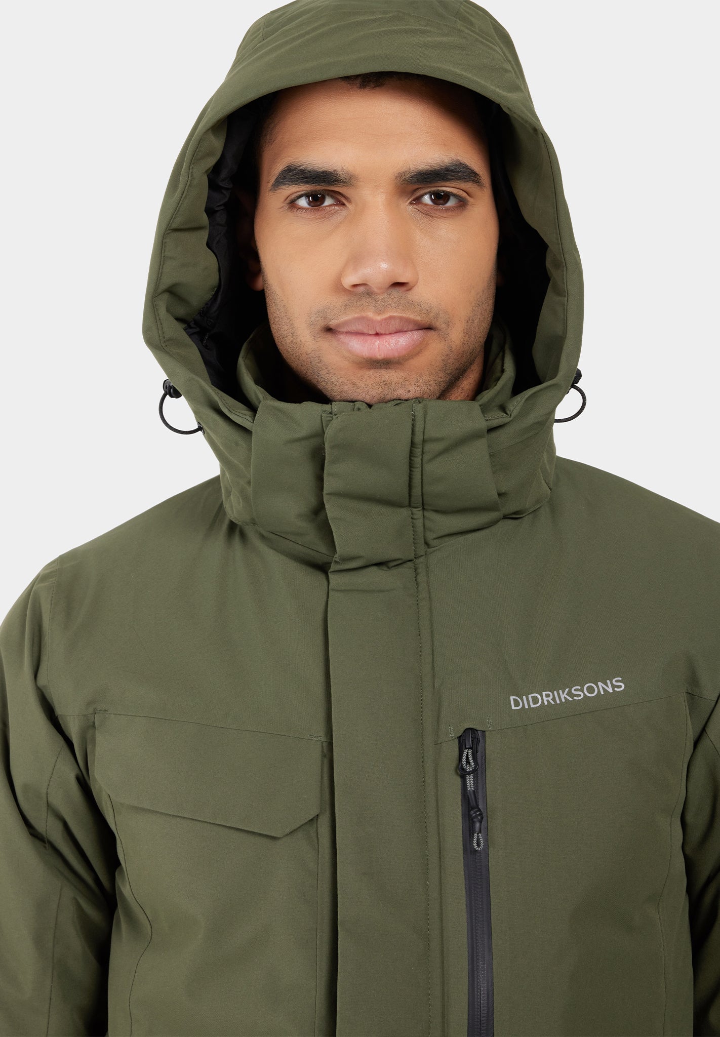 DIDRIKSONS - Stefan USX Jacket - Deep Green - BACKYARD