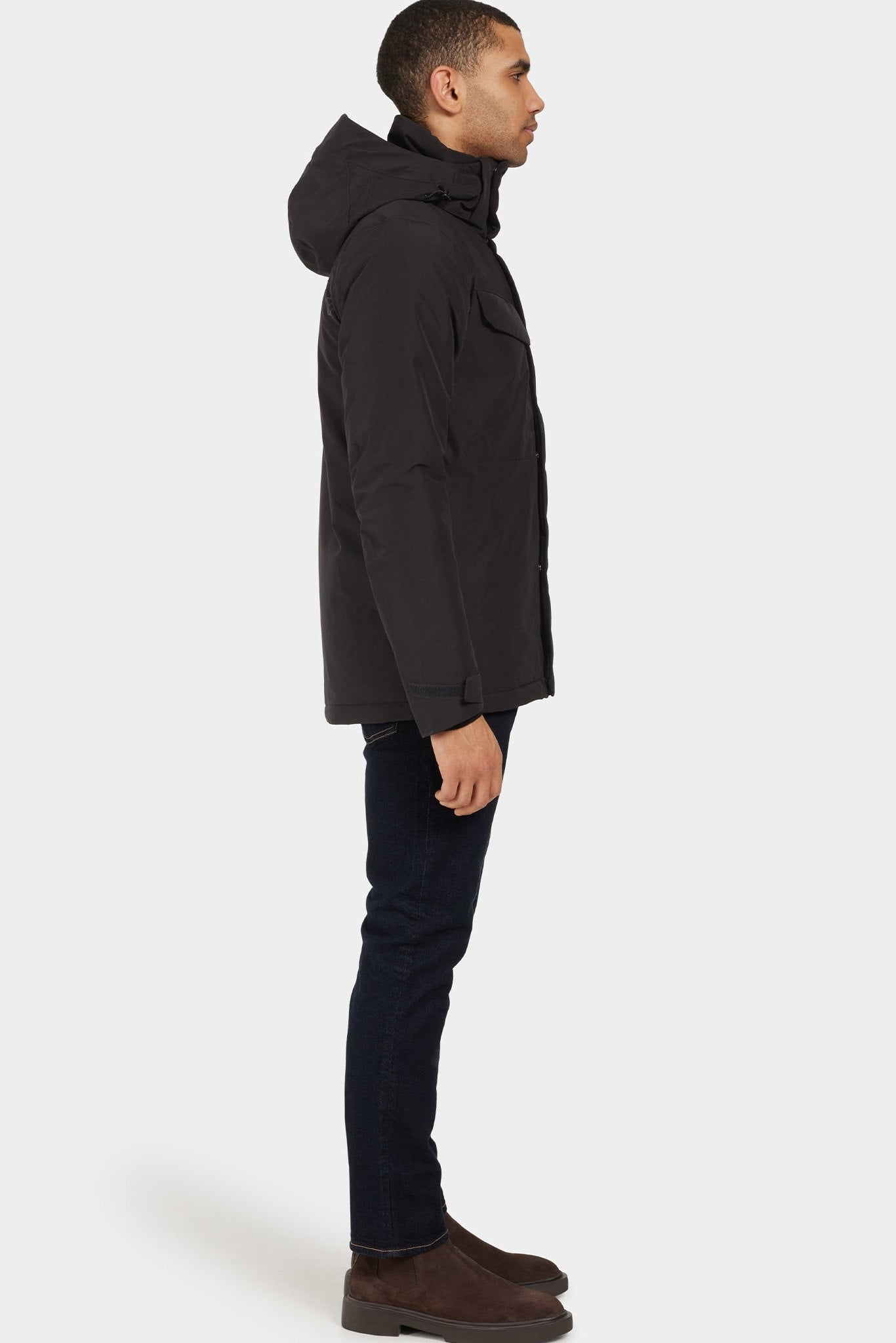 DIDRIKSONS - Stefan USX Jacket - Black - BACKYARD