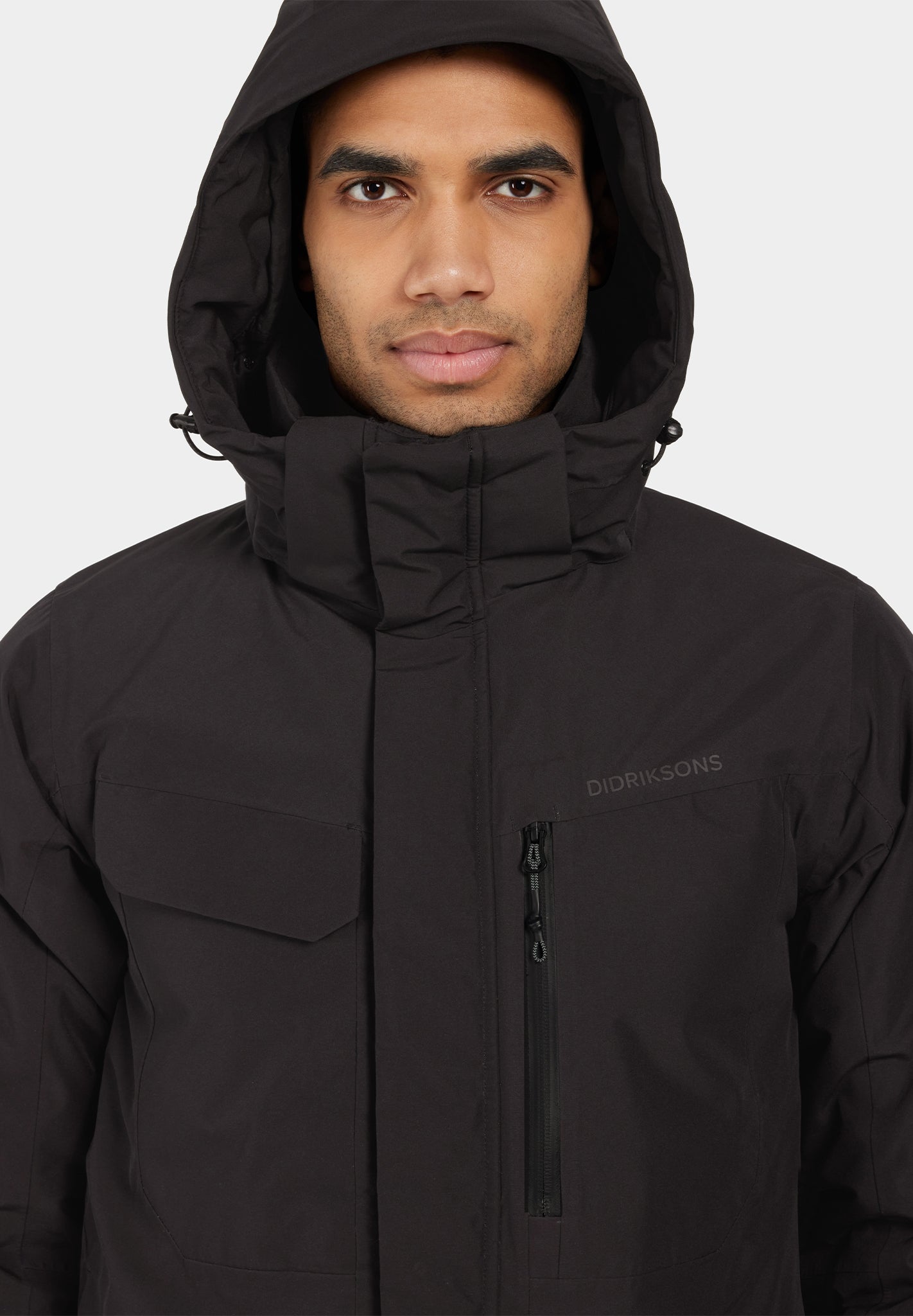 DIDRIKSONS - Stefan USX Jacket - Black - BACKYARD