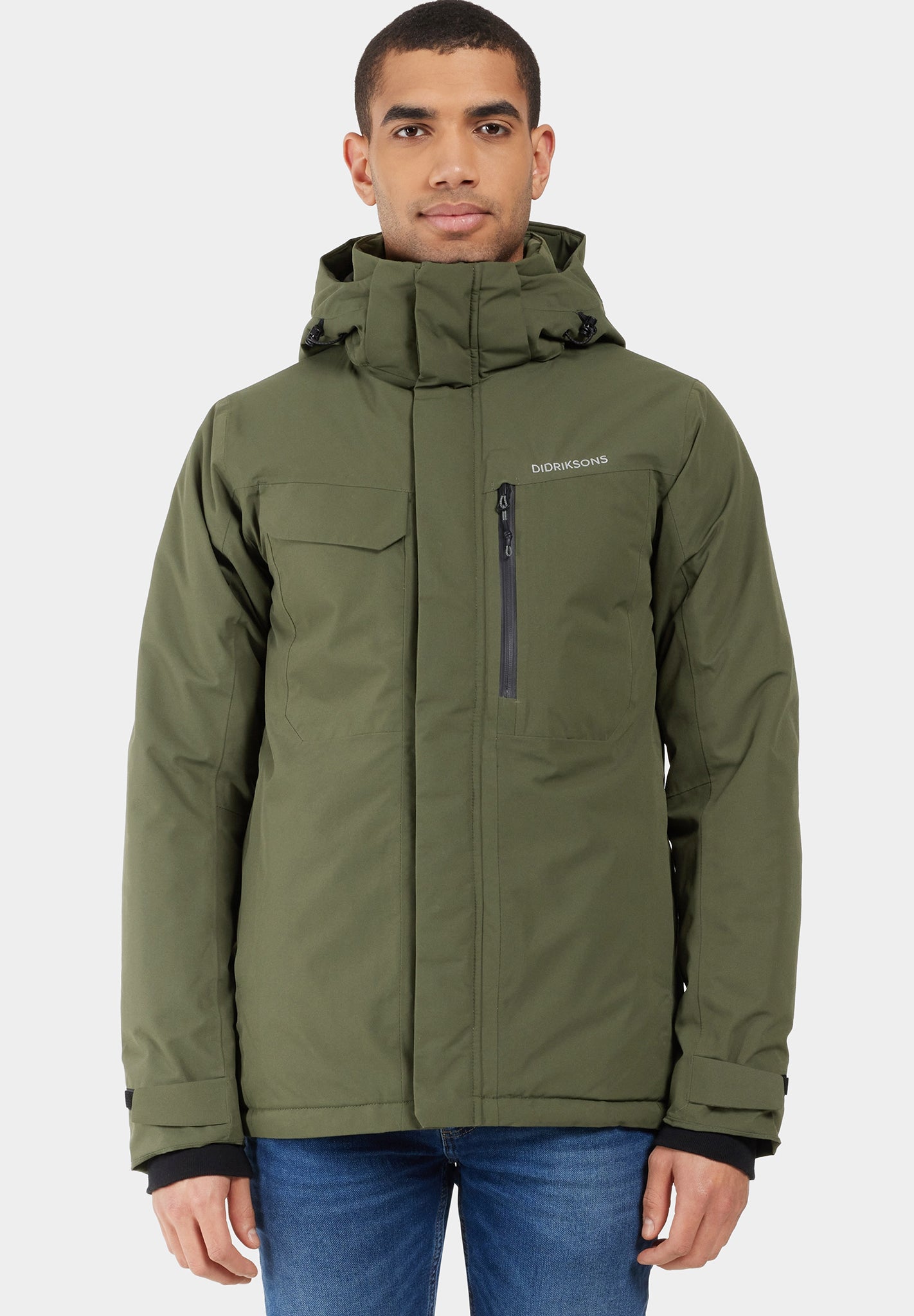 DIDRIKSONS - Stefan USX Jacket - Deep Green - BACKYARD