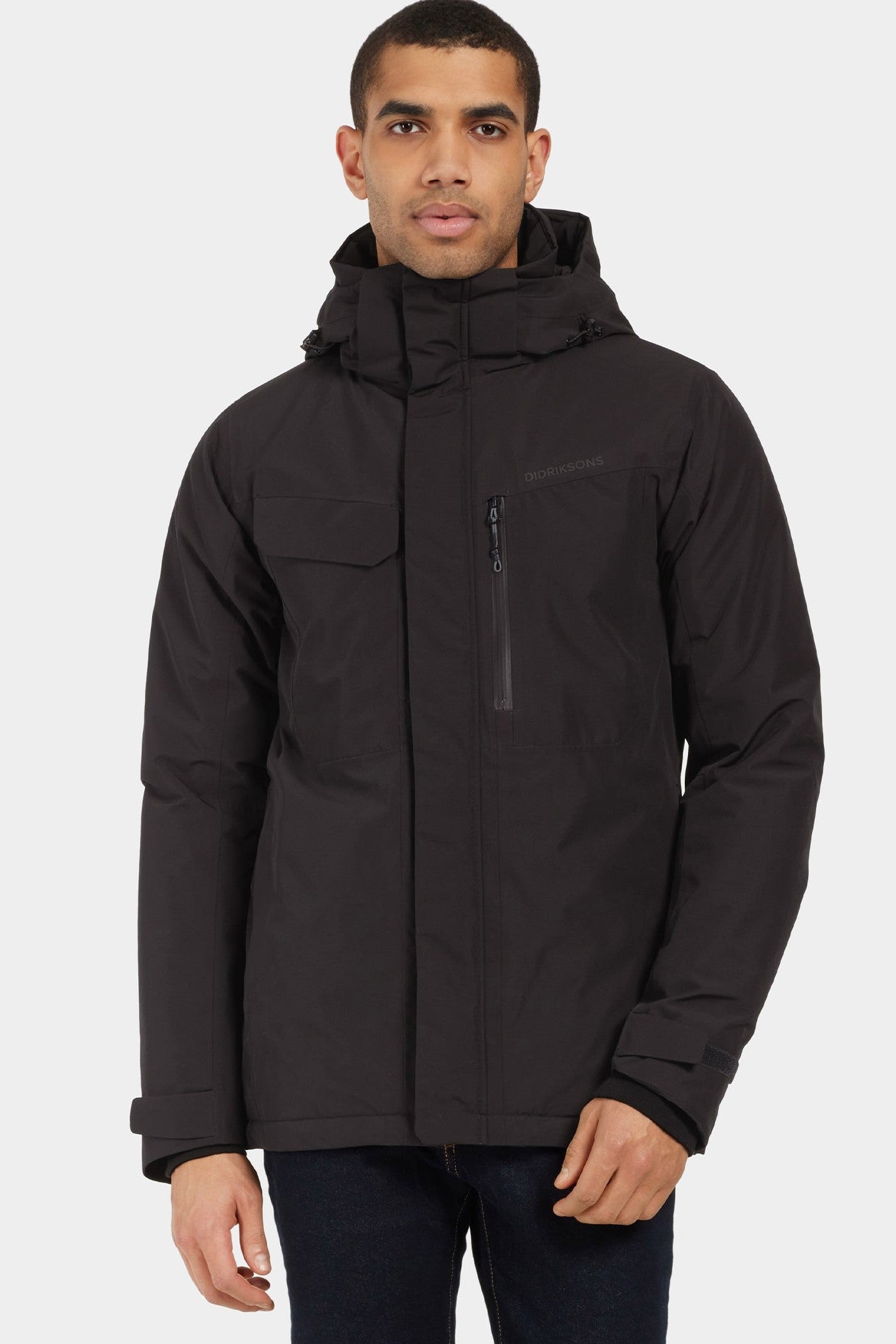 DIDRIKSONS - Stefan USX Jacket - Black - BACKYARD