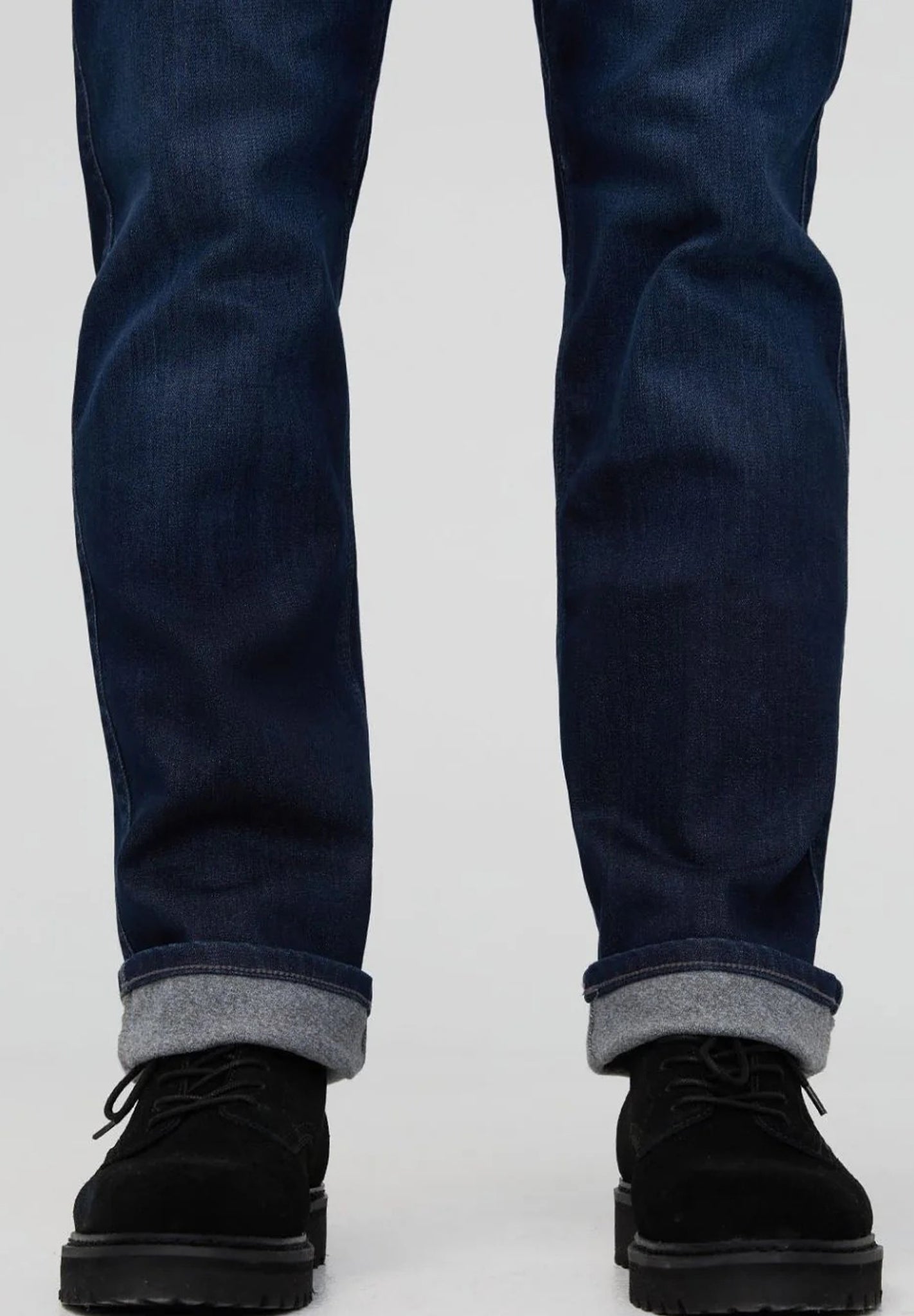 DUER - Tech Fleece Denim Straight - Dark Indigo - BACKYARD