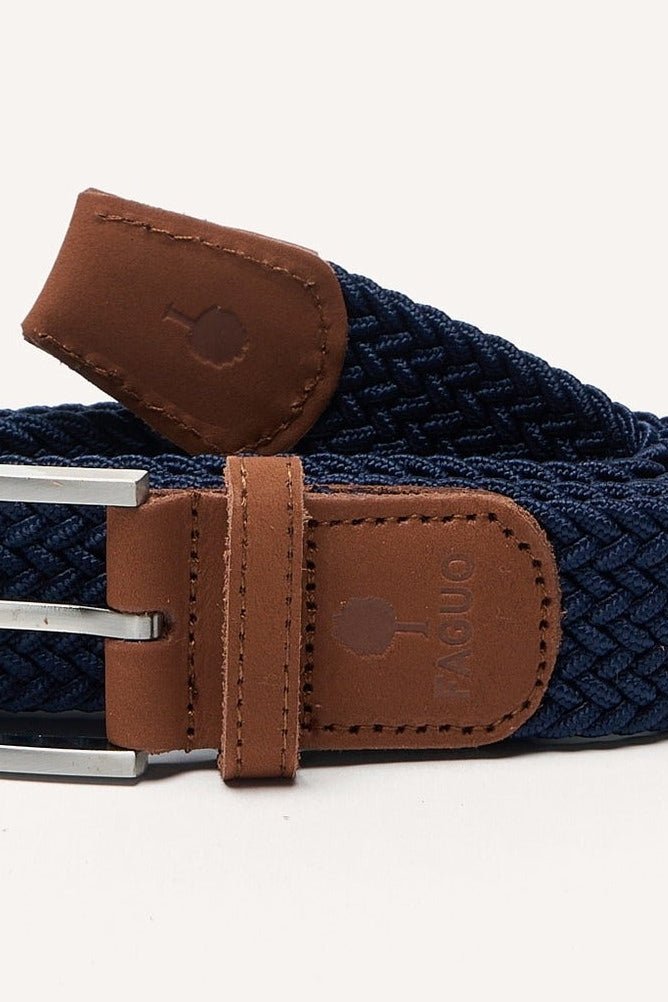 FAGUO - Belt Nylon Solid - Navy 00 - BACKYARD