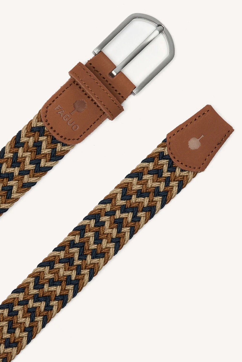 FAGUO-Belt Syn Woven-Navy 21-BACKYARD
