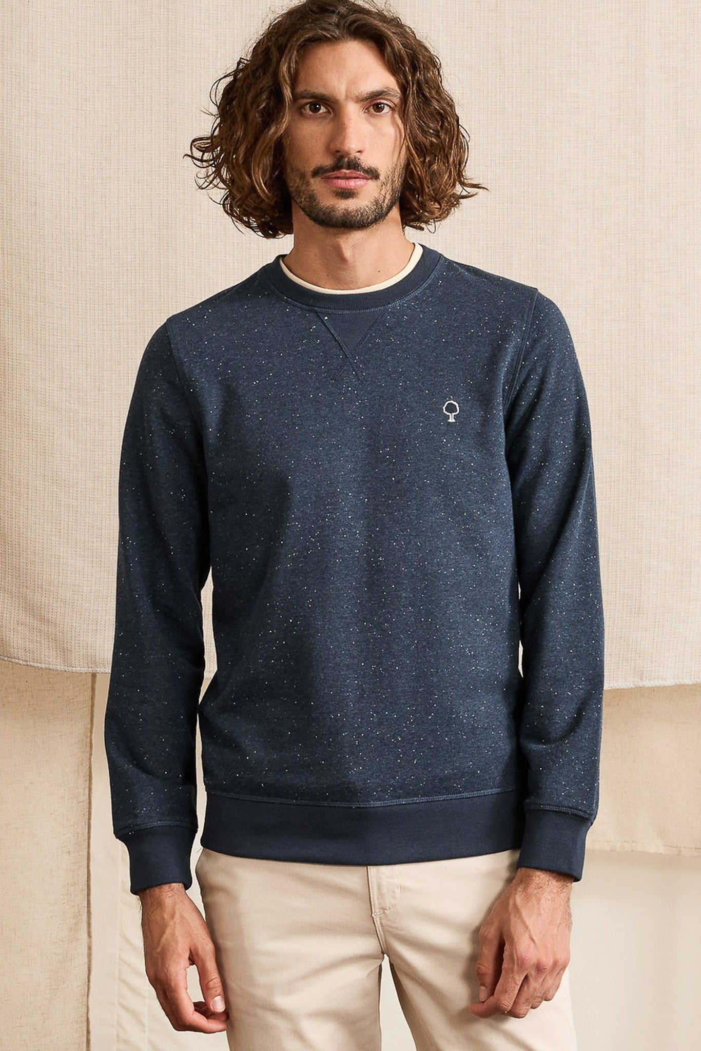 FAGUO - Donon Sweat Cotton - Navy - BACKYARD
