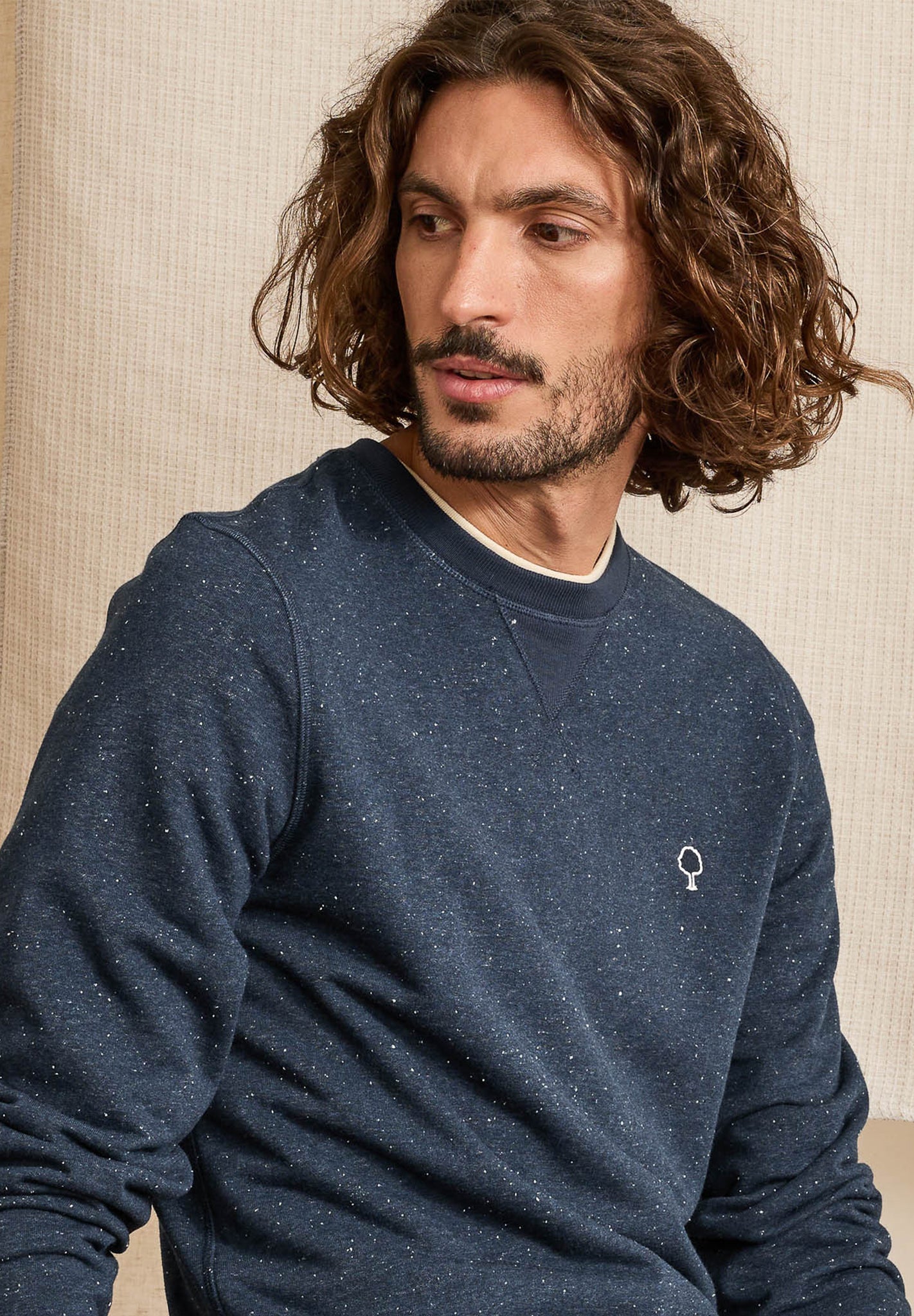 FAGUO - Donon Sweat Cotton - Navy - BACKYARD