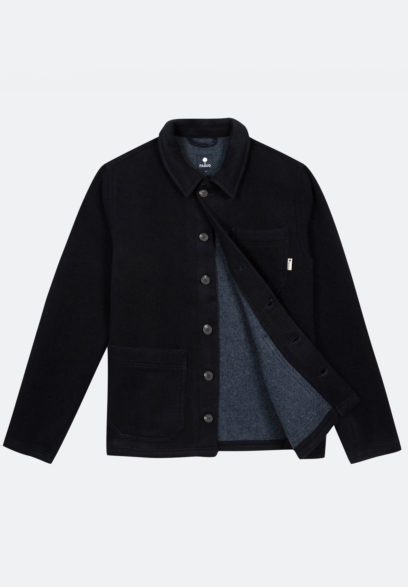 FAGUO - Lorge Outerwear Woven - Navy - BACKYARD