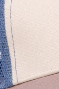 FAGUO - Trucker Cap Heads Woven - Ecru Purple - BACKYARD