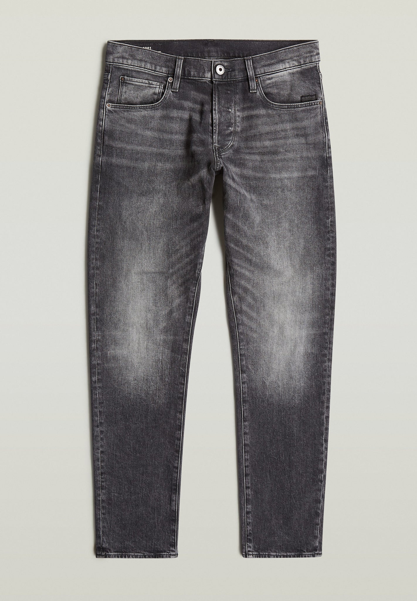 G - STAR - 3301 Regular Tapered - Faded Bullit - BACKYARD