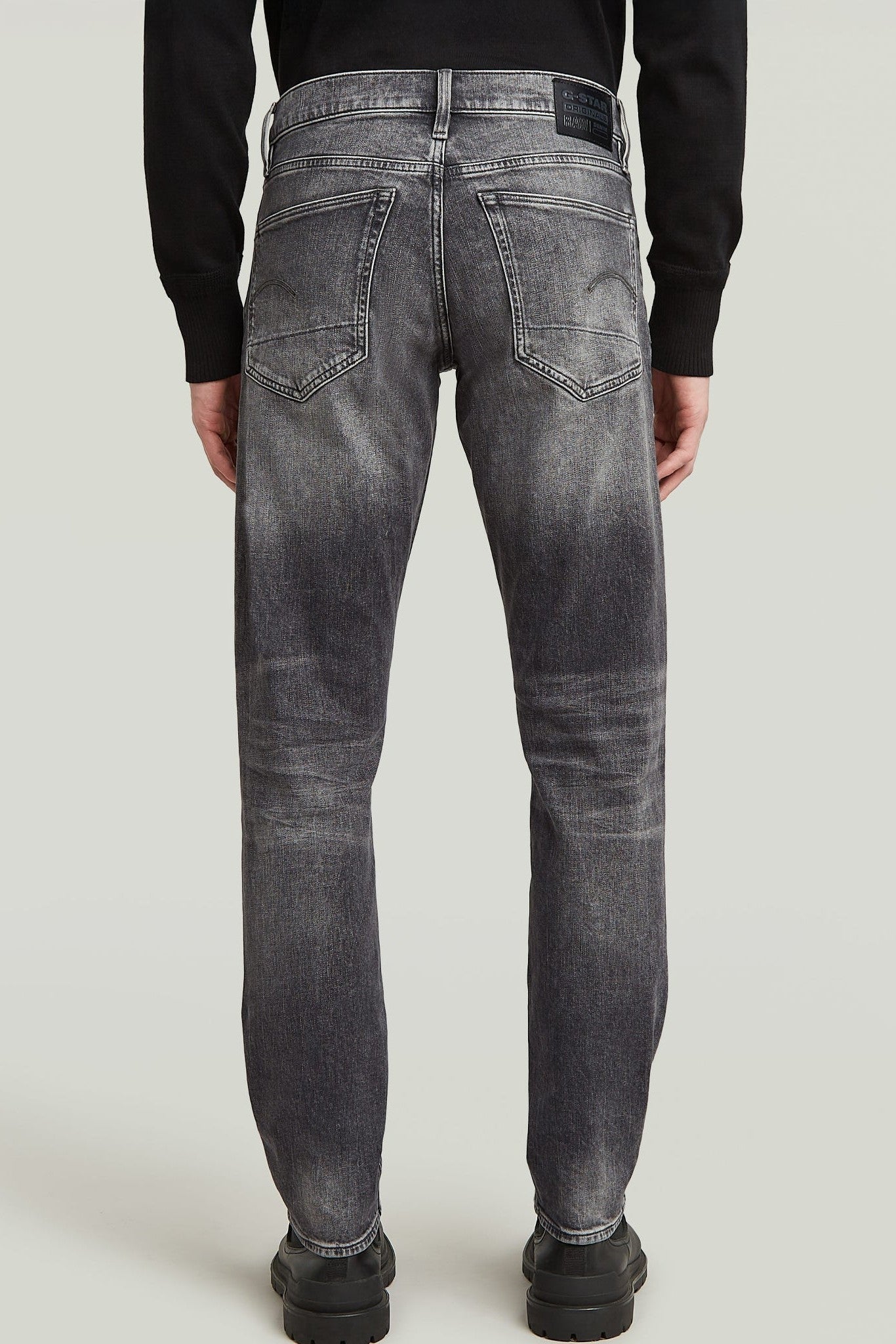 G - STAR - 3301 Regular Tapered - Faded Bullit - BACKYARD