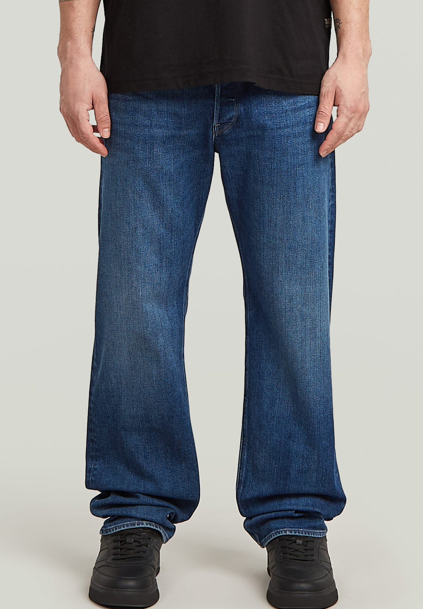 G - STAR - Dakota Regular Straight - Worn In Waterspouts - BACKYARD