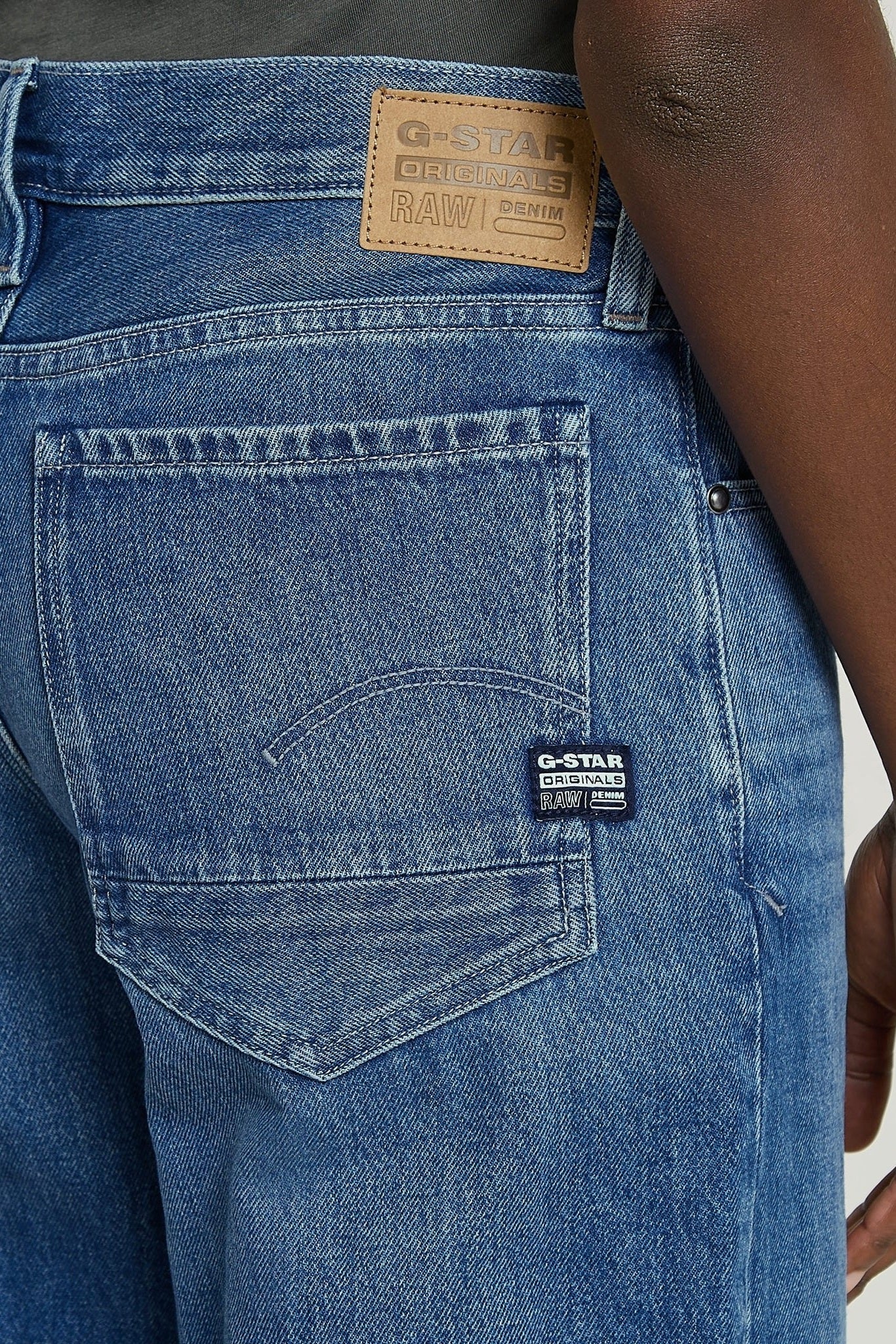 G - STAR - Judee Loose Wmn - Faded Harbor - BACKYARD