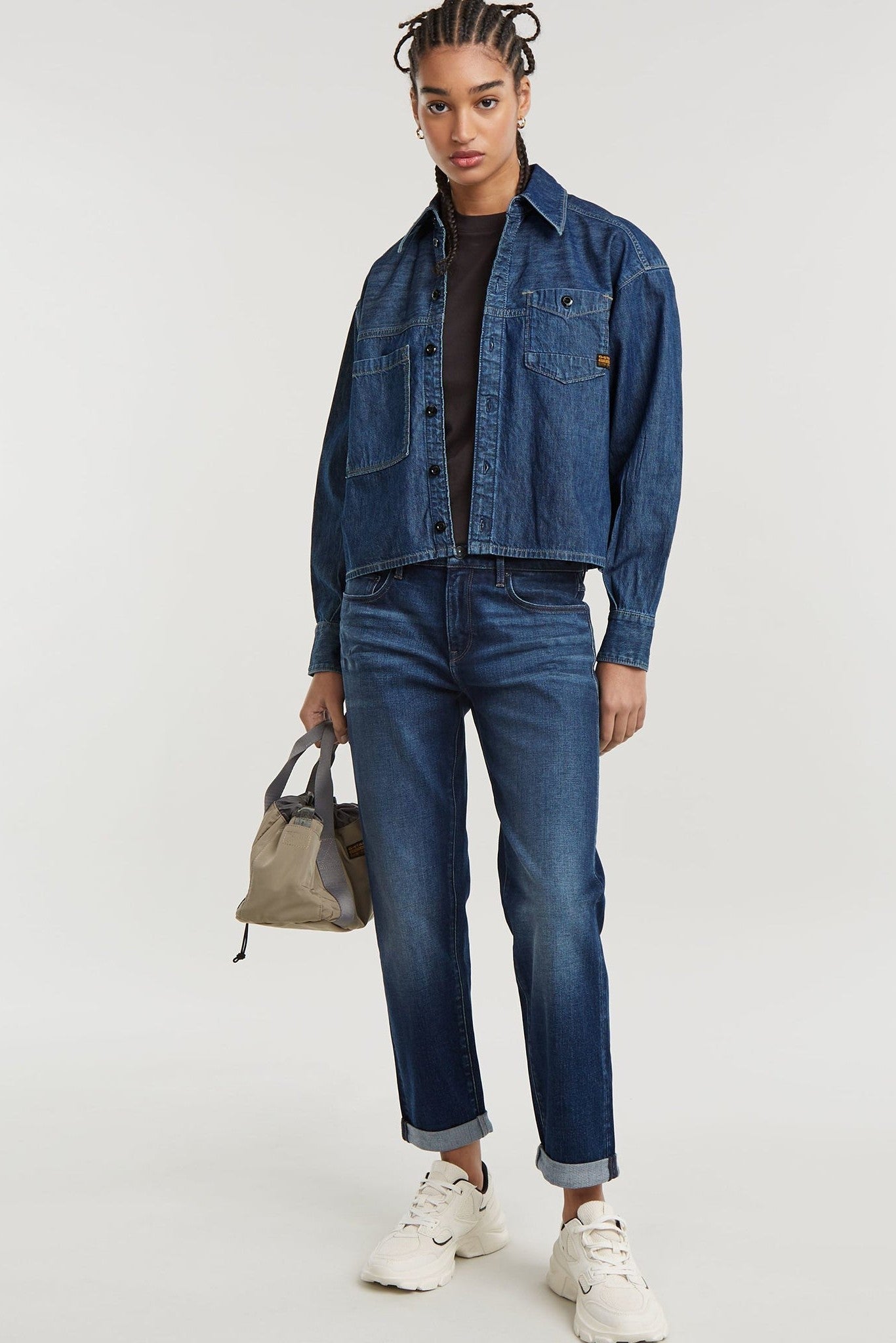 G - STAR - Kate Boyfriend Wmn - Worn In Stratos - BACKYARD