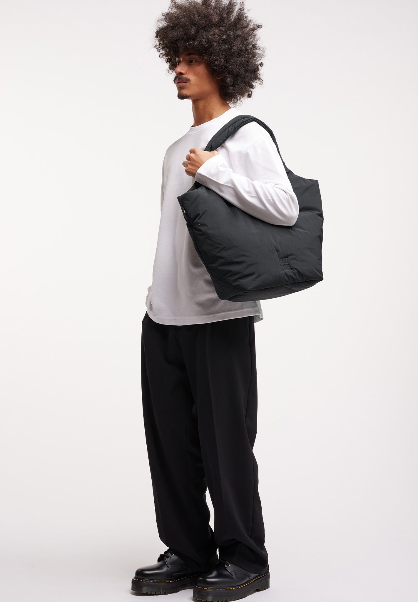 GOT BAG - Cloud Tote Bag - Black Monochrome - BACKYARD