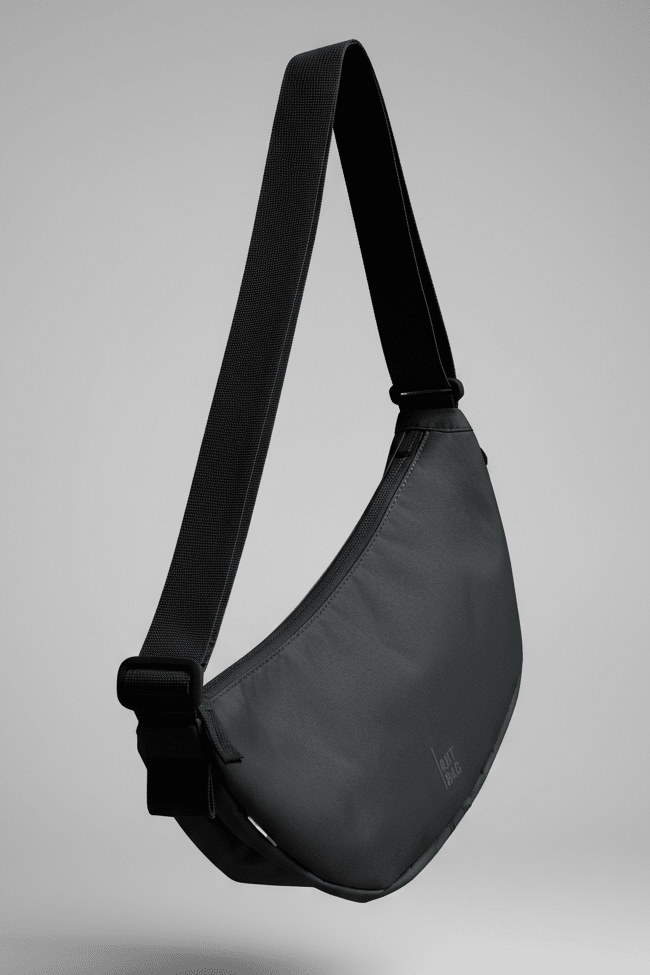 GOT BAG - Moon Bag Small Monochrome - Black - BACKYARD