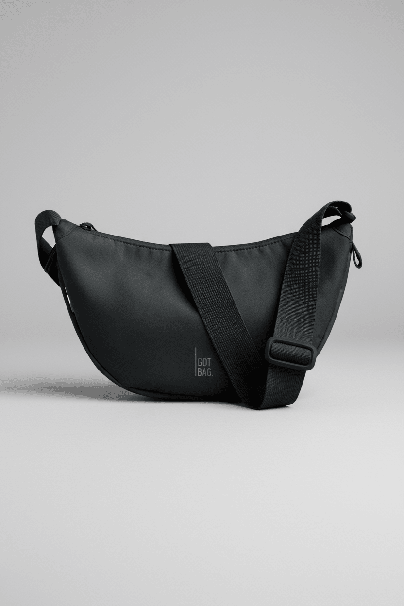 GOT BAG - Moon Bag Small Monochrome - Black - BACKYARD