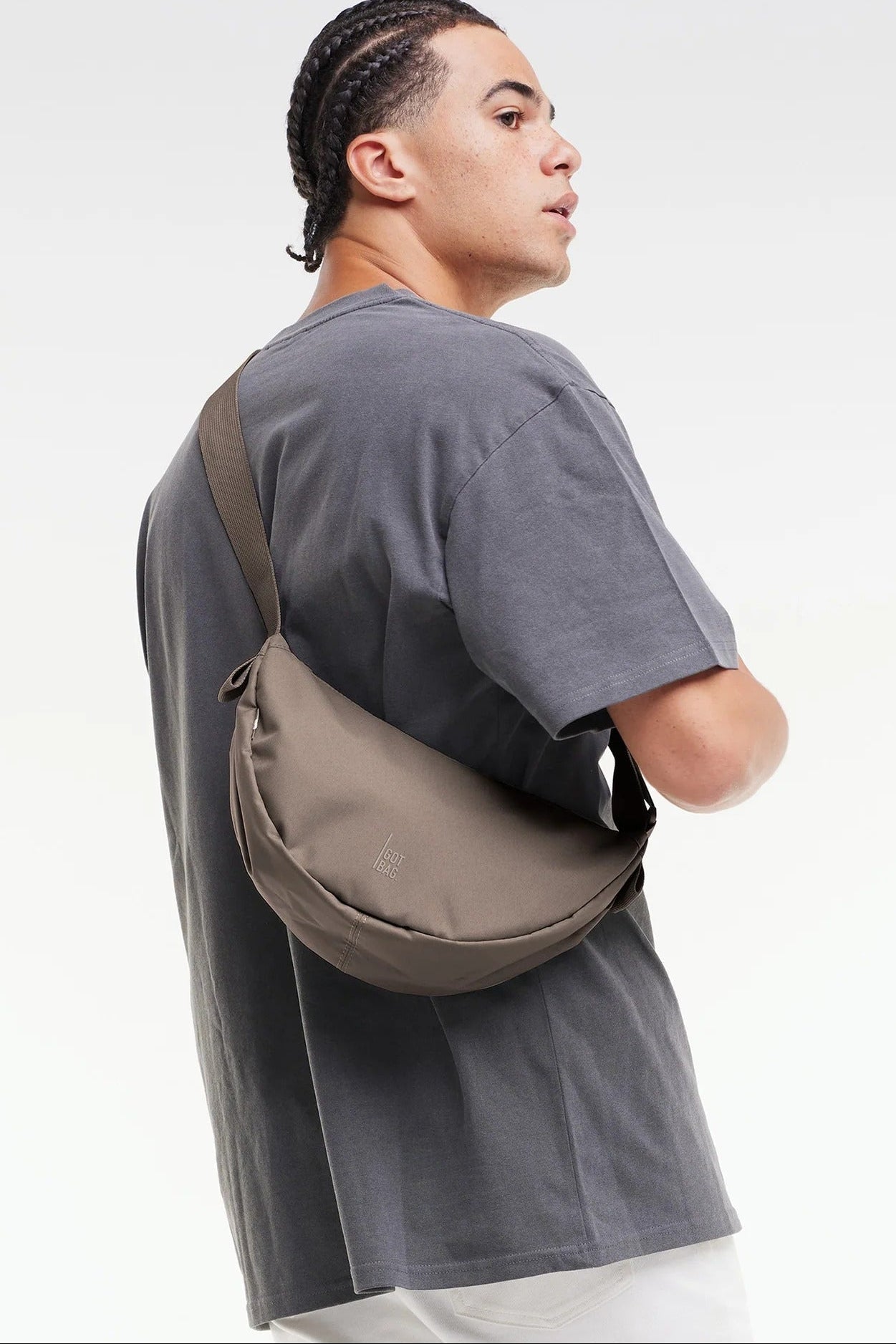 GOT BAG - Moon Bag Small Monochrome - Oyster - BACKYARD