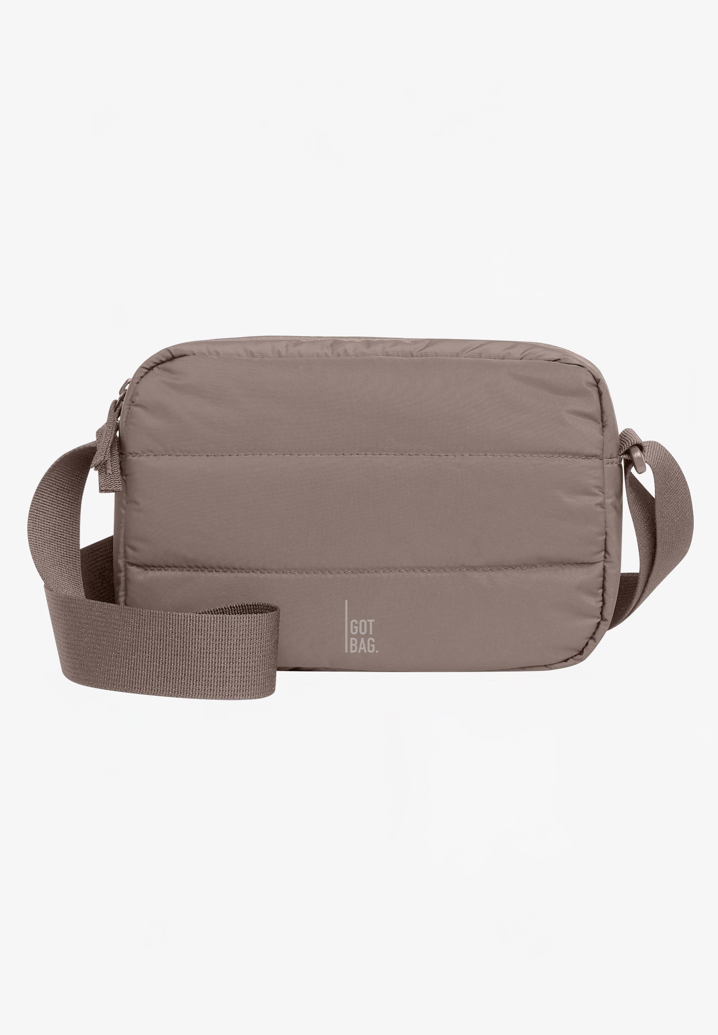 GOT BAG - Puffer Crossbody Bag - Oyster Monochrome - BACKYARD