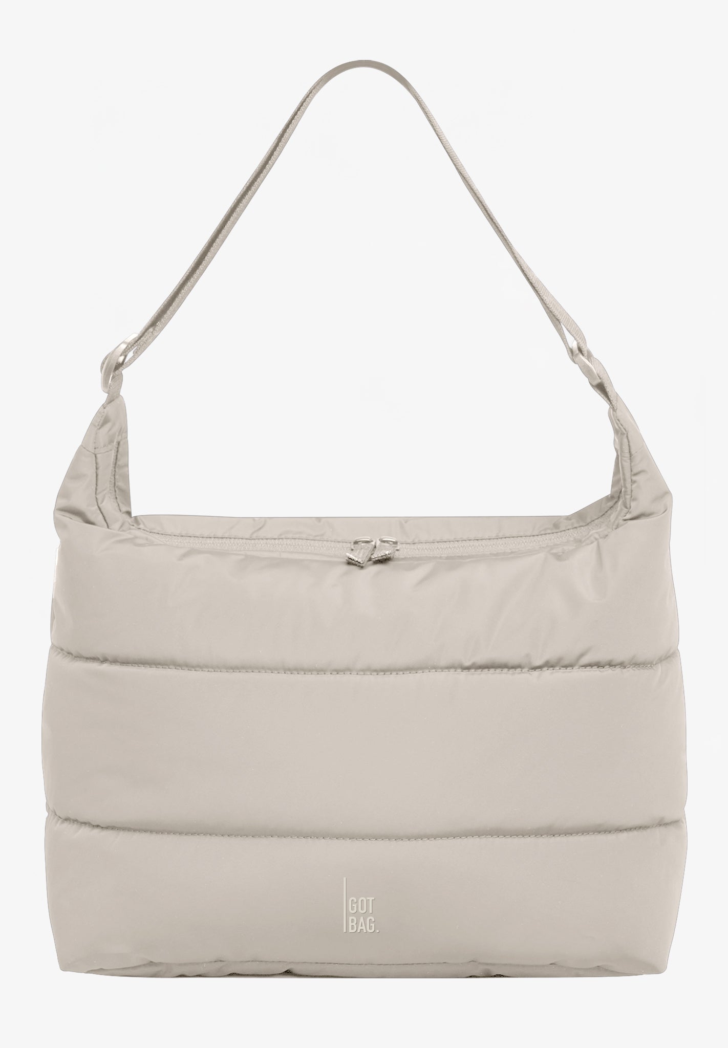 GOT BAG - Puffer Square Bag Large - Scallop Monochrome - BACKYARD