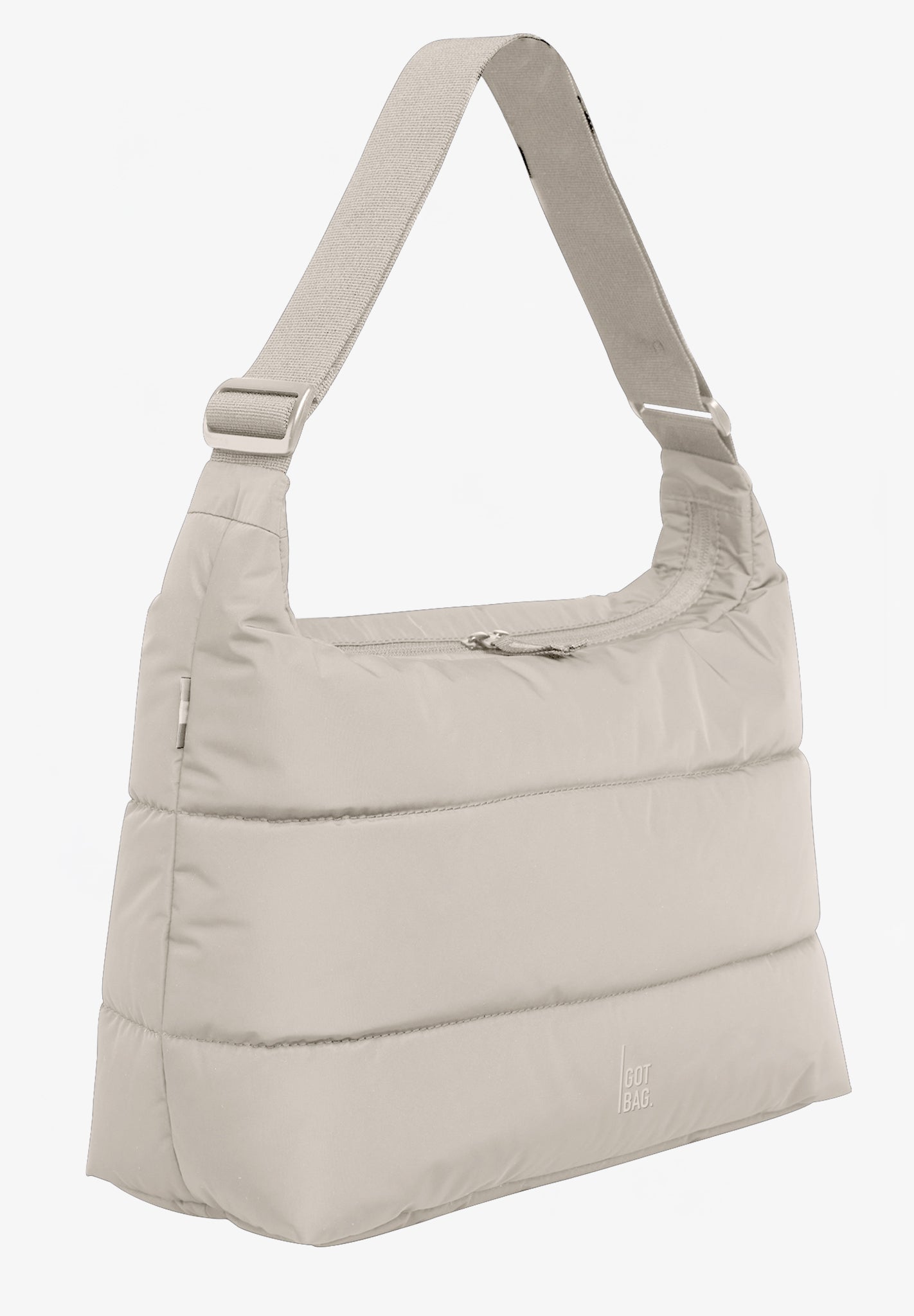 GOT BAG - Puffer Square Bag Large - Scallop Monochrome - BACKYARD