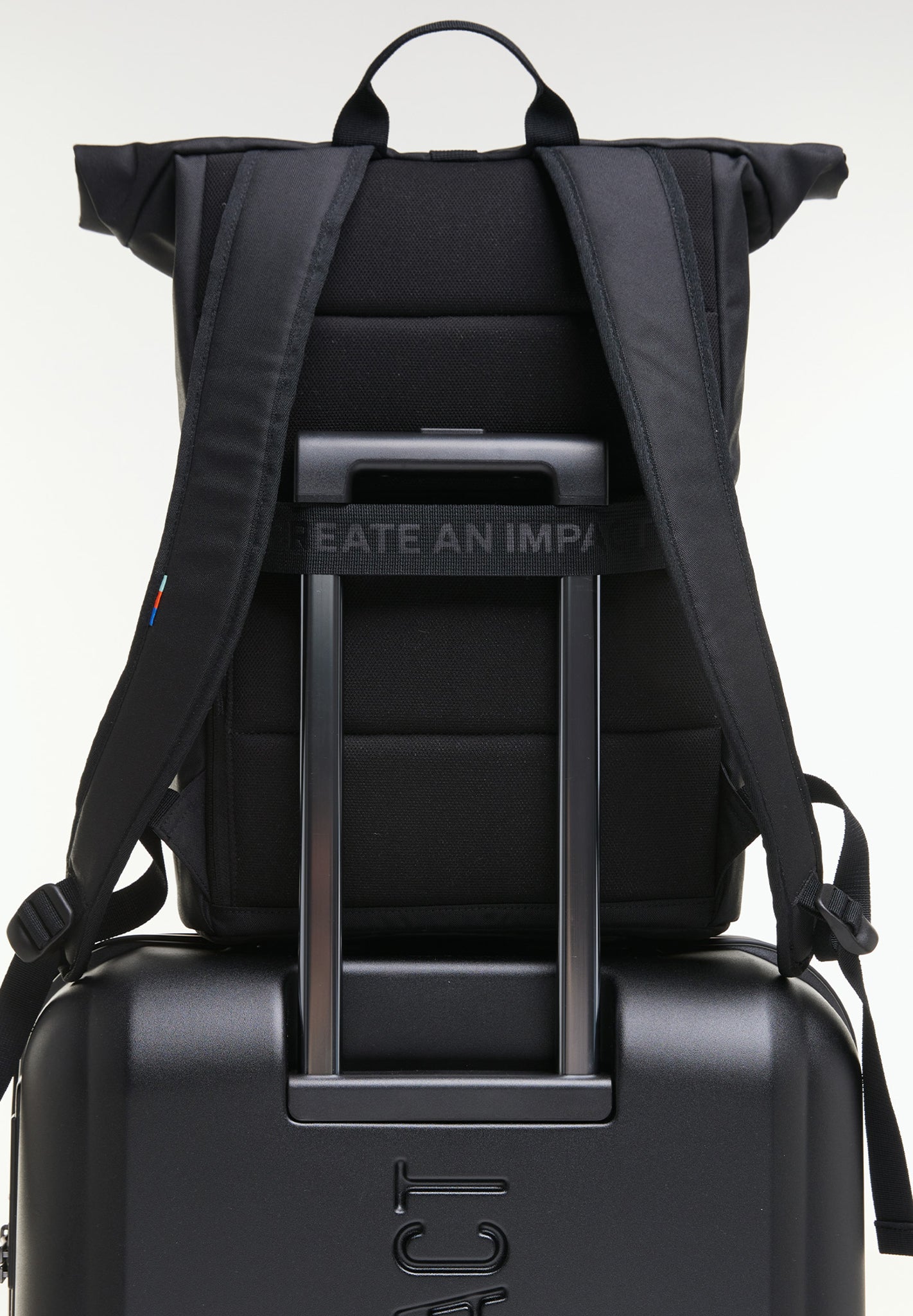 GOT BAG - Rolltop Easy - Black - BACKYARD