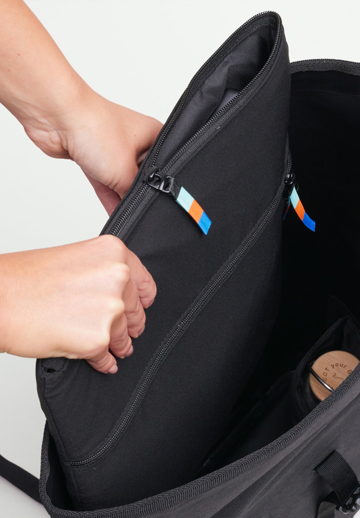 GOT BAG - Rolltop Lite 2.0 - Black - BACKYARD