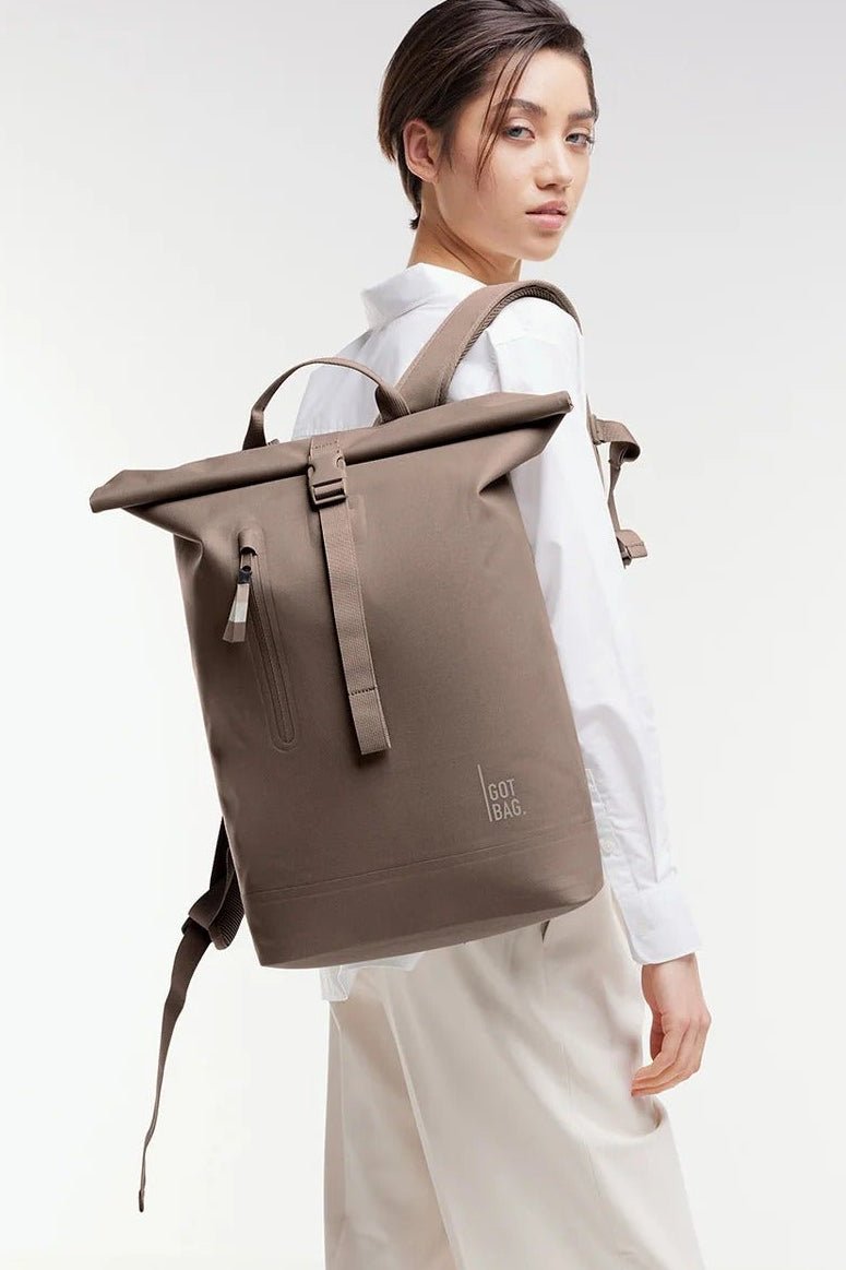 GOT BAG - Rolltop Lite 2.0 Monochrome - Oyster - BACKYARD