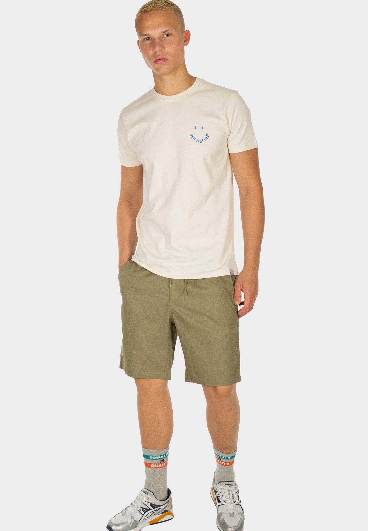 IRIEDAILY - Jeremy Hemp Short - Light Olive - BACKYARD
