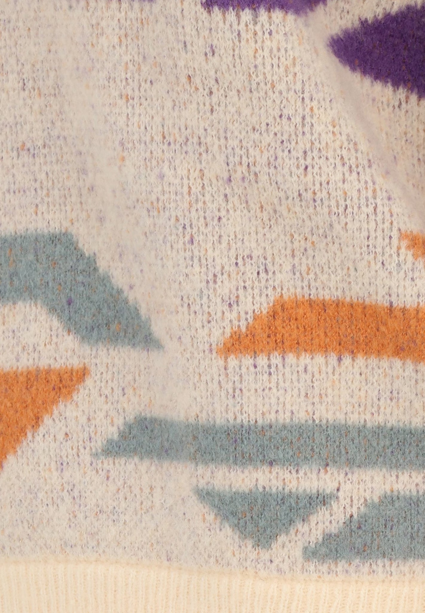 IRIEDAILY - Boxy Fluff Knit - Chalk - BACKYARD