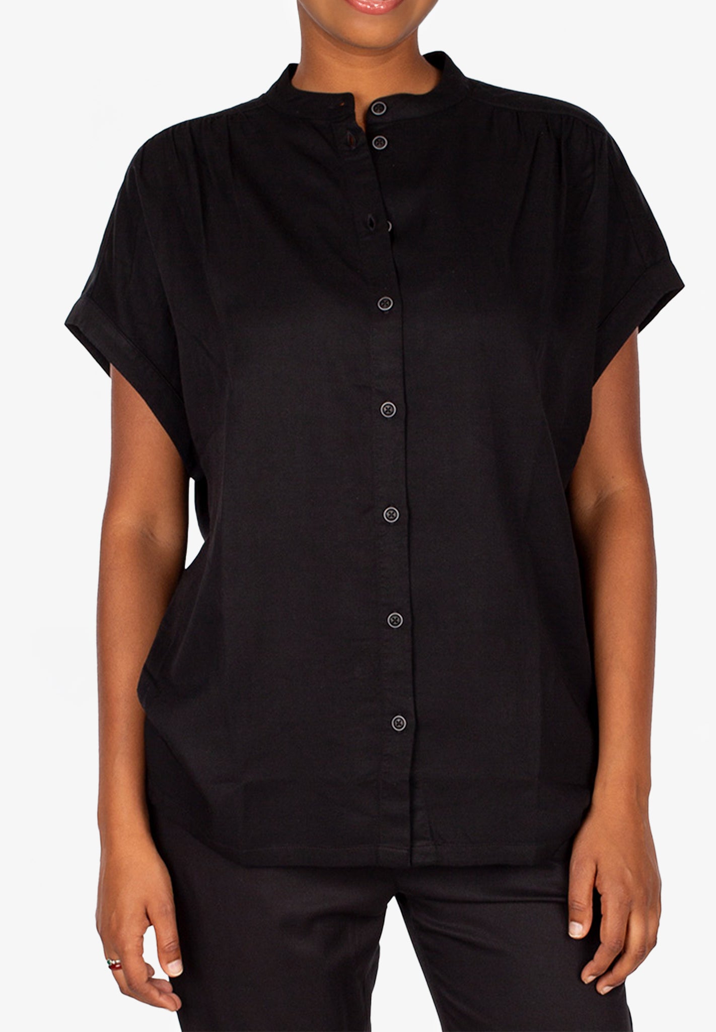 IRIEDAILY - Civic Eco Shirt - Black - BACKYARD